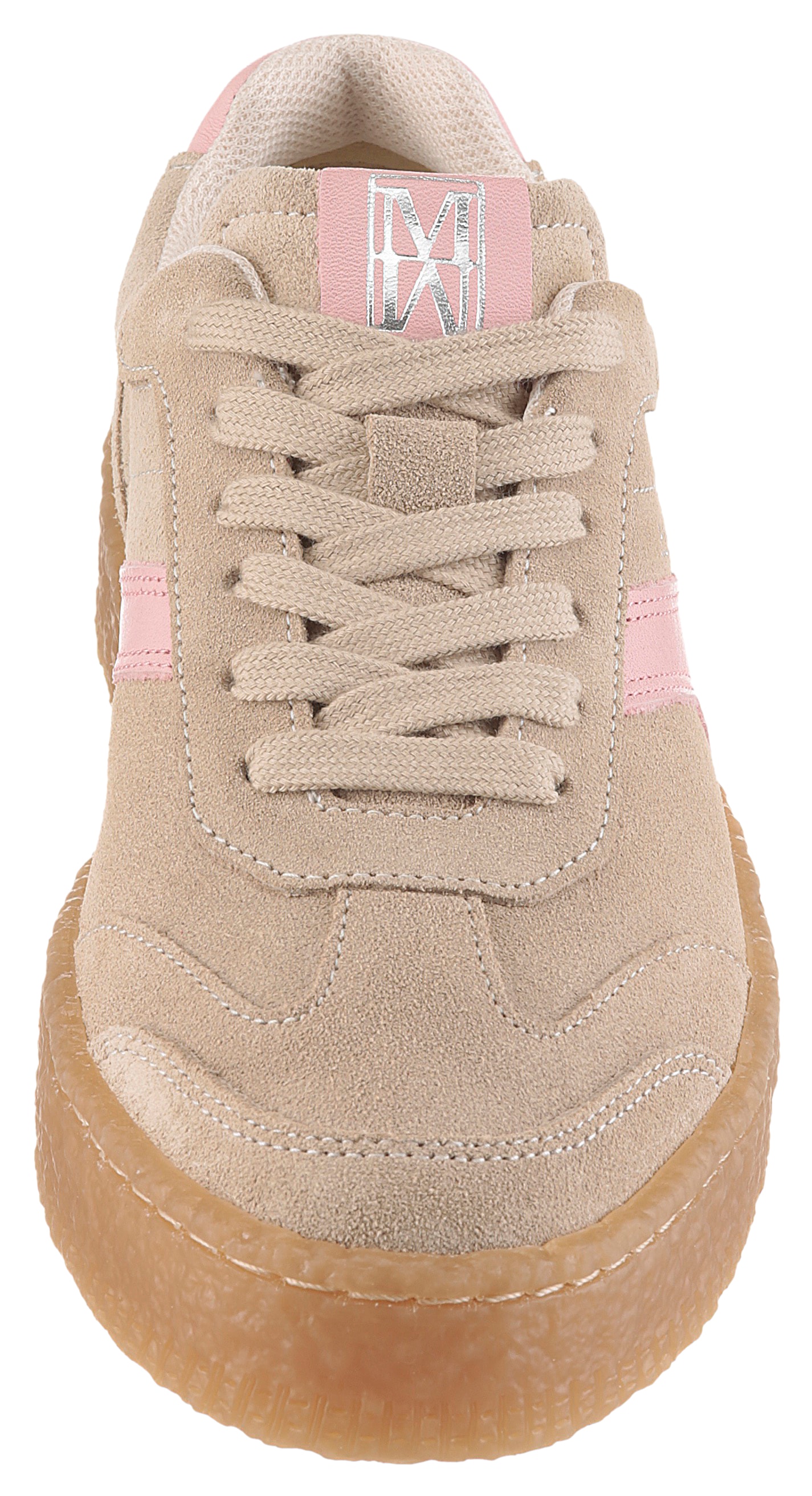 Marc O'Polo Sneaker »Cortney«  Freizeitschuh, Halbschuh, Schnürer mit gepolstertem Schaftrand
