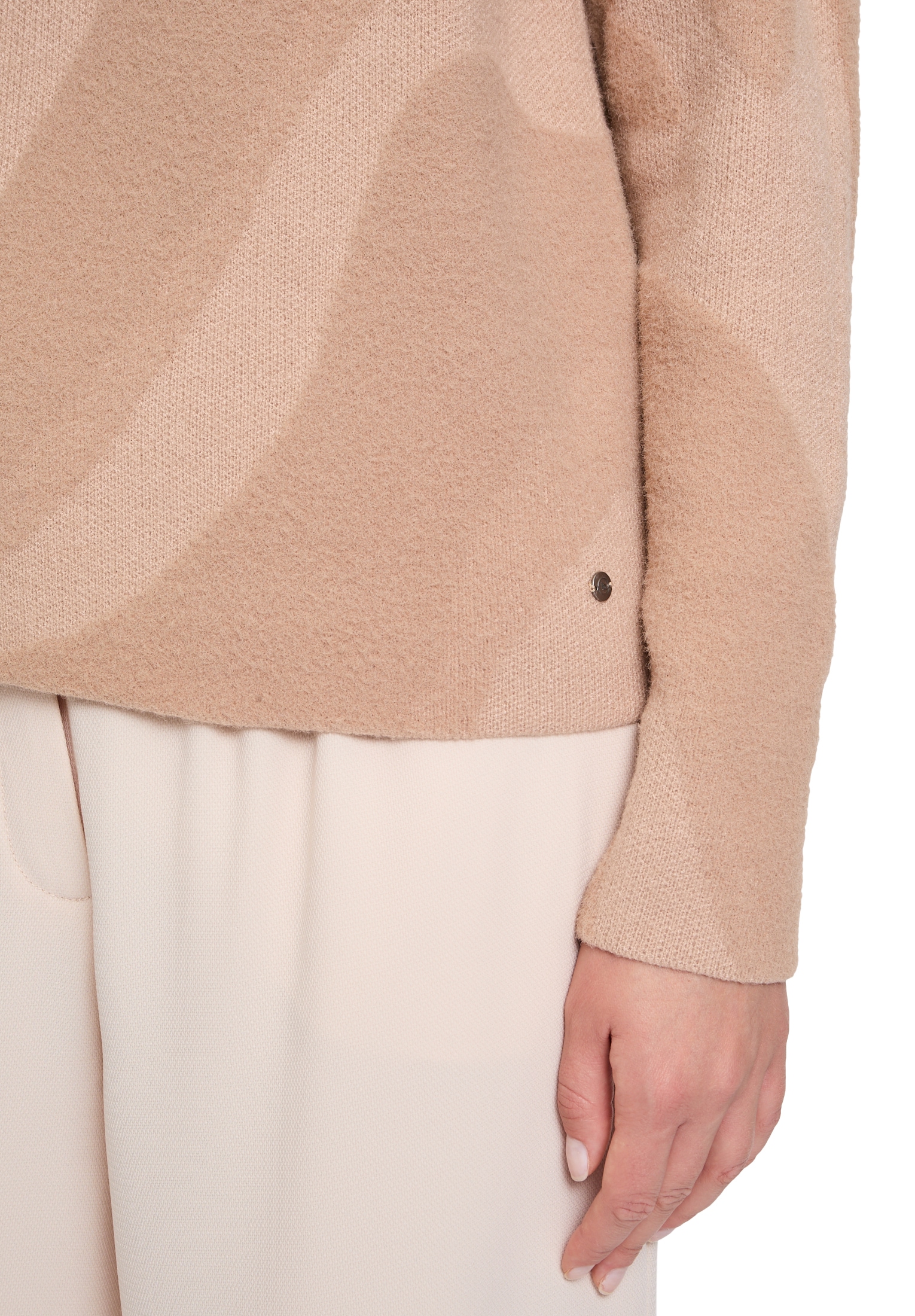 Betty&Co Strickpullover »Strickpullover mit Jacquard«