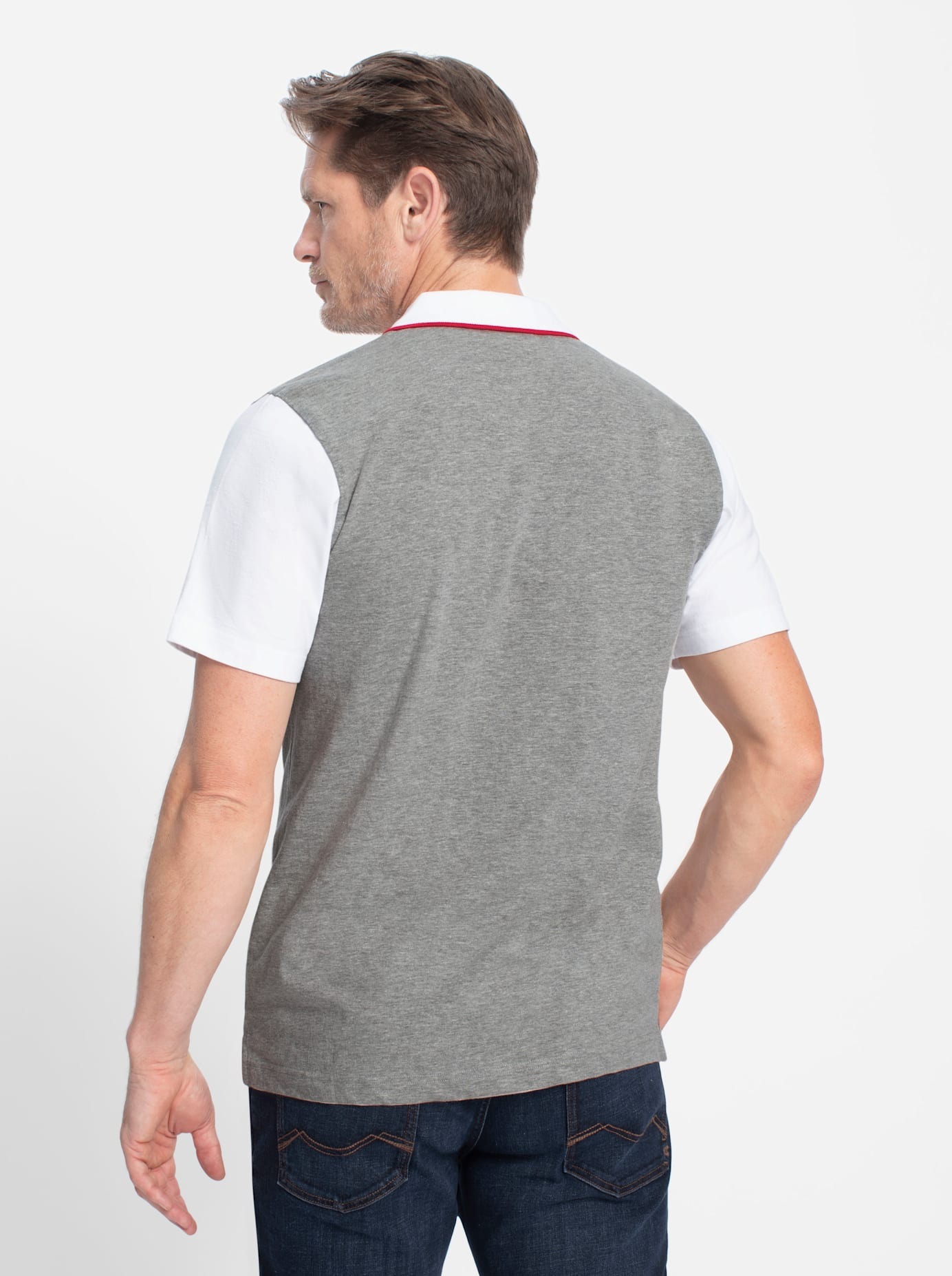 Marco Donati Kurzarmshirt »Kurzarm-Poloshirt«, (1 tlg.)