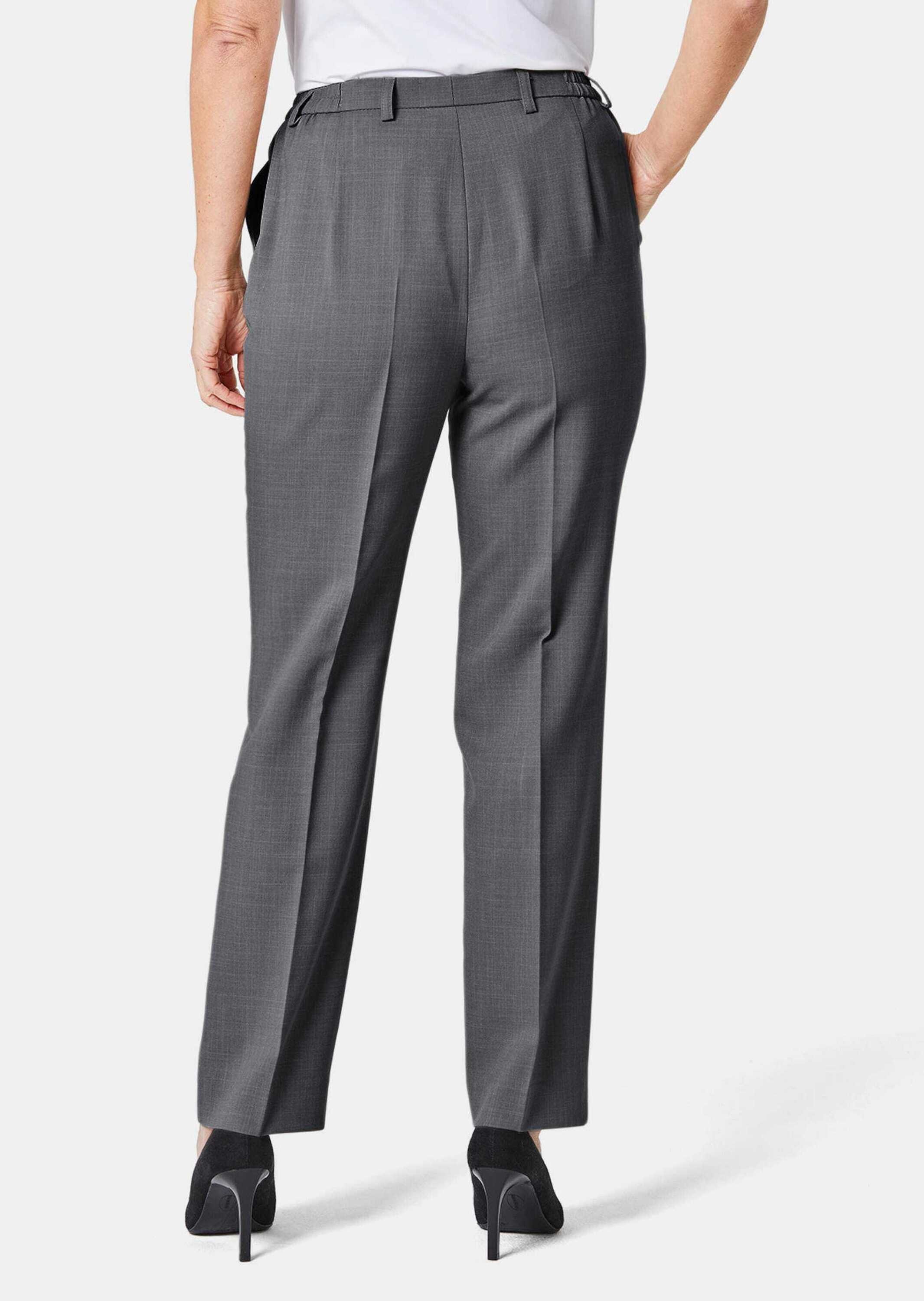 GOLDNER 2-in-1-Hose »Kurzgröße Knitterarme Hose Anna mit SilverFresh-Ausrüstung«