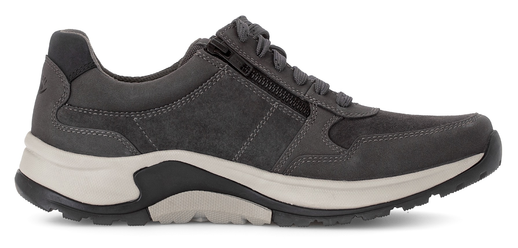 Gabor Rollingsoft Keilsneaker, Komfortschuh, Schnürschuh, Halbschuh in Weite G 1/2 (= weit)