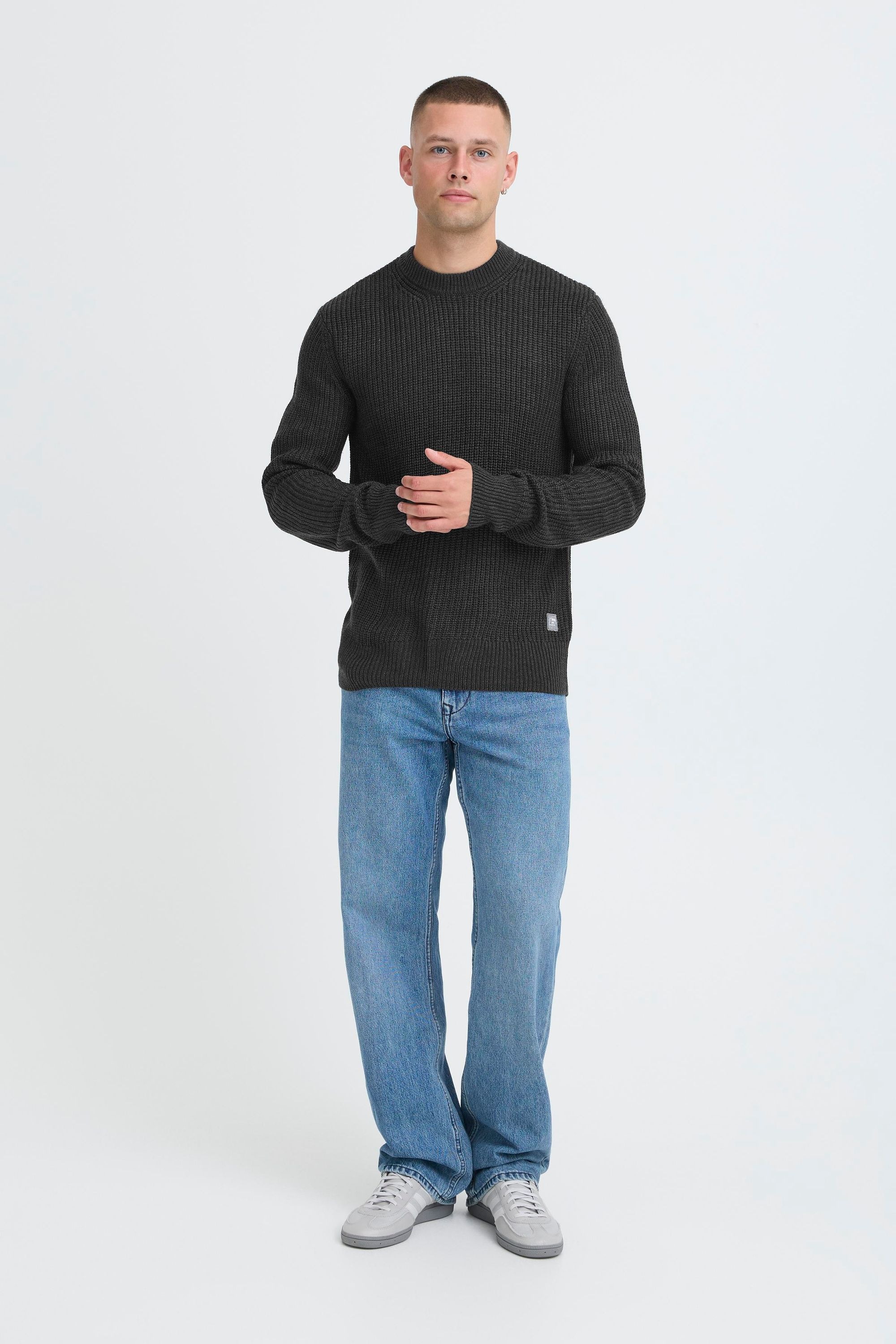 Blend Strickfleece-Pullover »Strickpullover BHRibi«