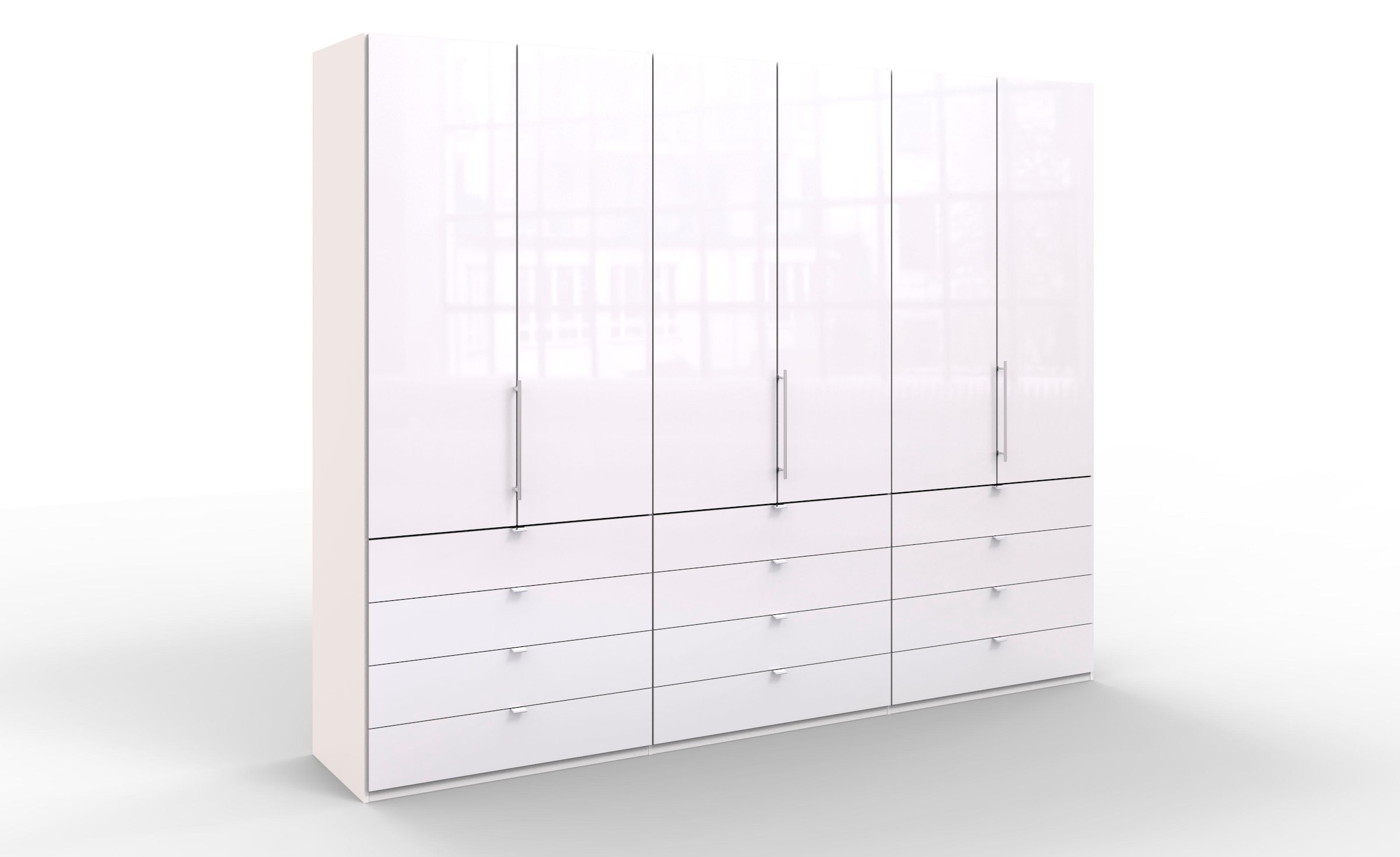 WIEMANN Falttürenschrank »Loft« Glasfront