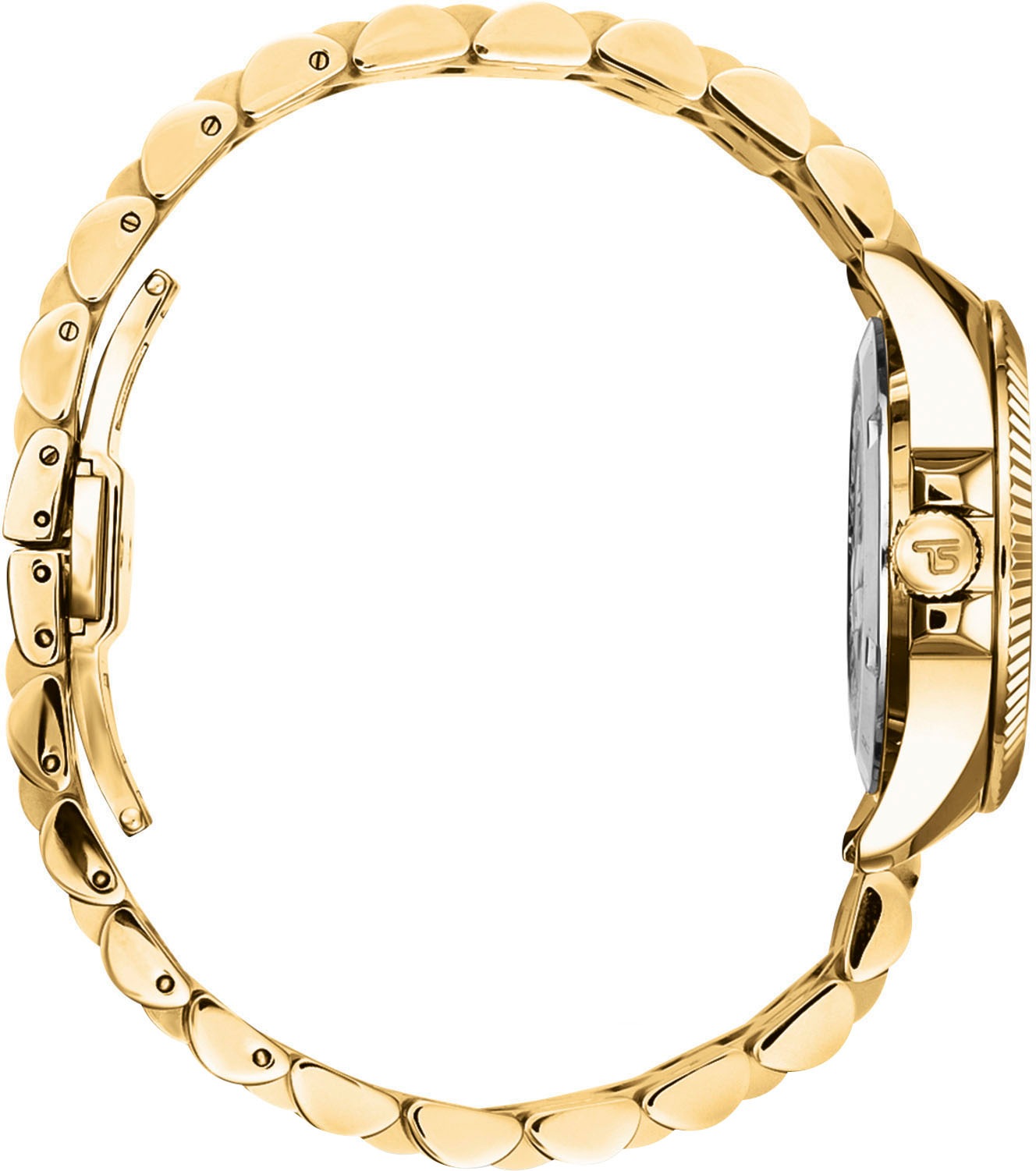 THOMAS SABO Quarzuhr »DIVINE JEWELERY STONE« Armbanduhr, Damenuhr, Edelstahlarmband, analog, Zirkonia (synth.)