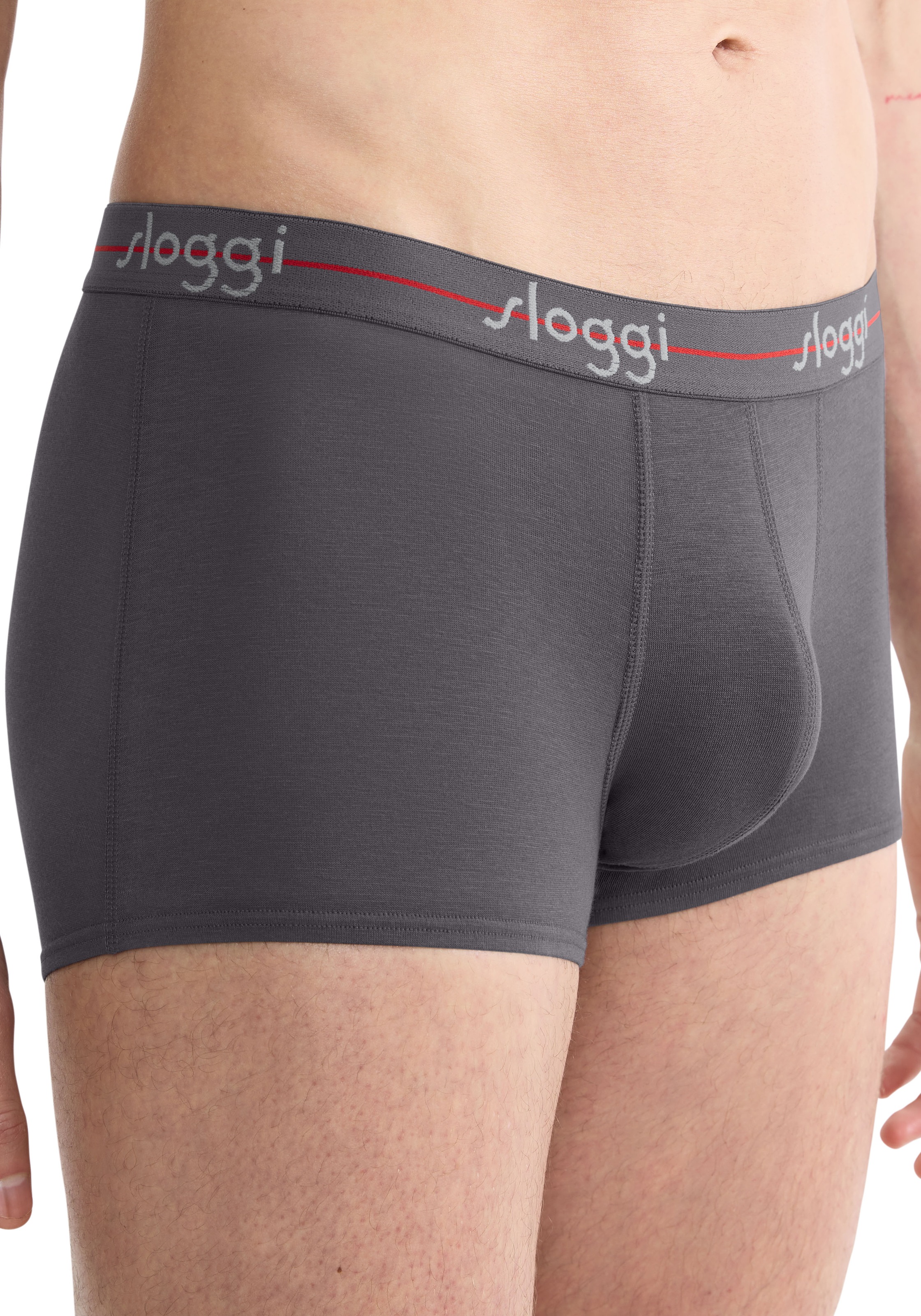 sloggi Slip »men Start Hipster C2P box«, (2er Pack), weicher Bund