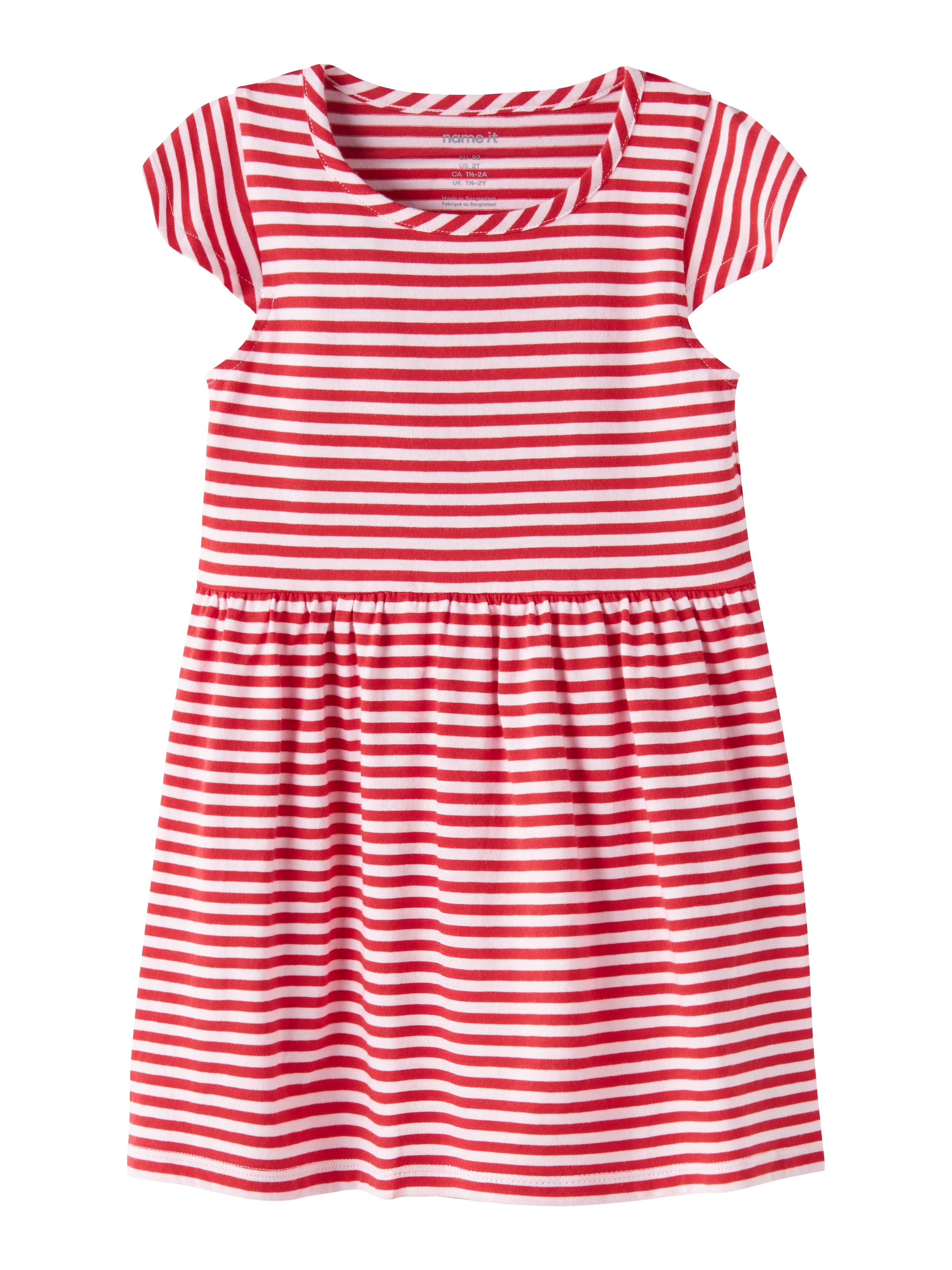 Name It Minikleid »NMFVINANNA CAPSL DRESS« Baumwolle, regular fit