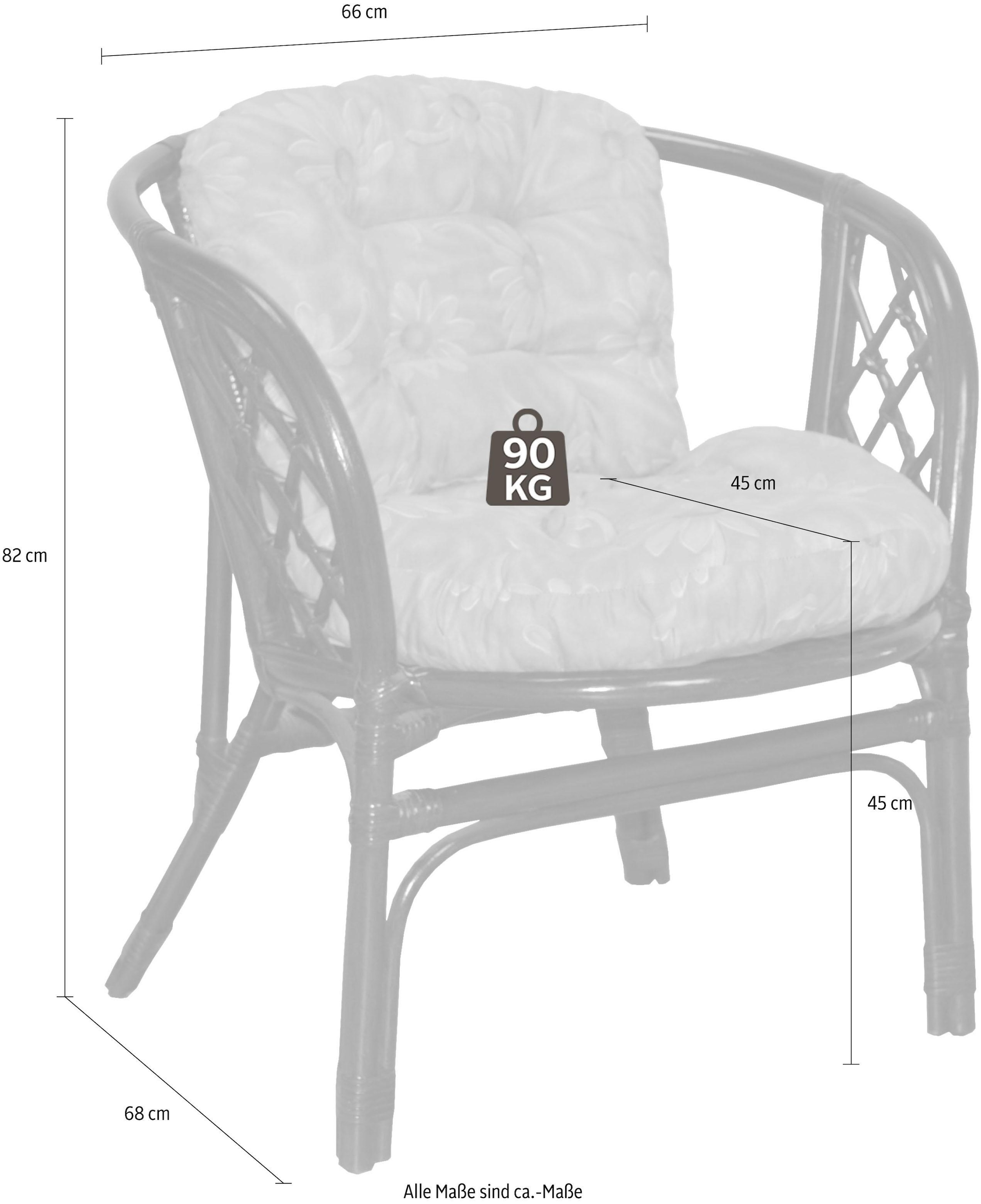 aus 66 im 2er-Set Rattanstuhl und Home »Rattansessel«, passenden cm Breite affaire Kissenauflagen, bei Rattan online OTTO