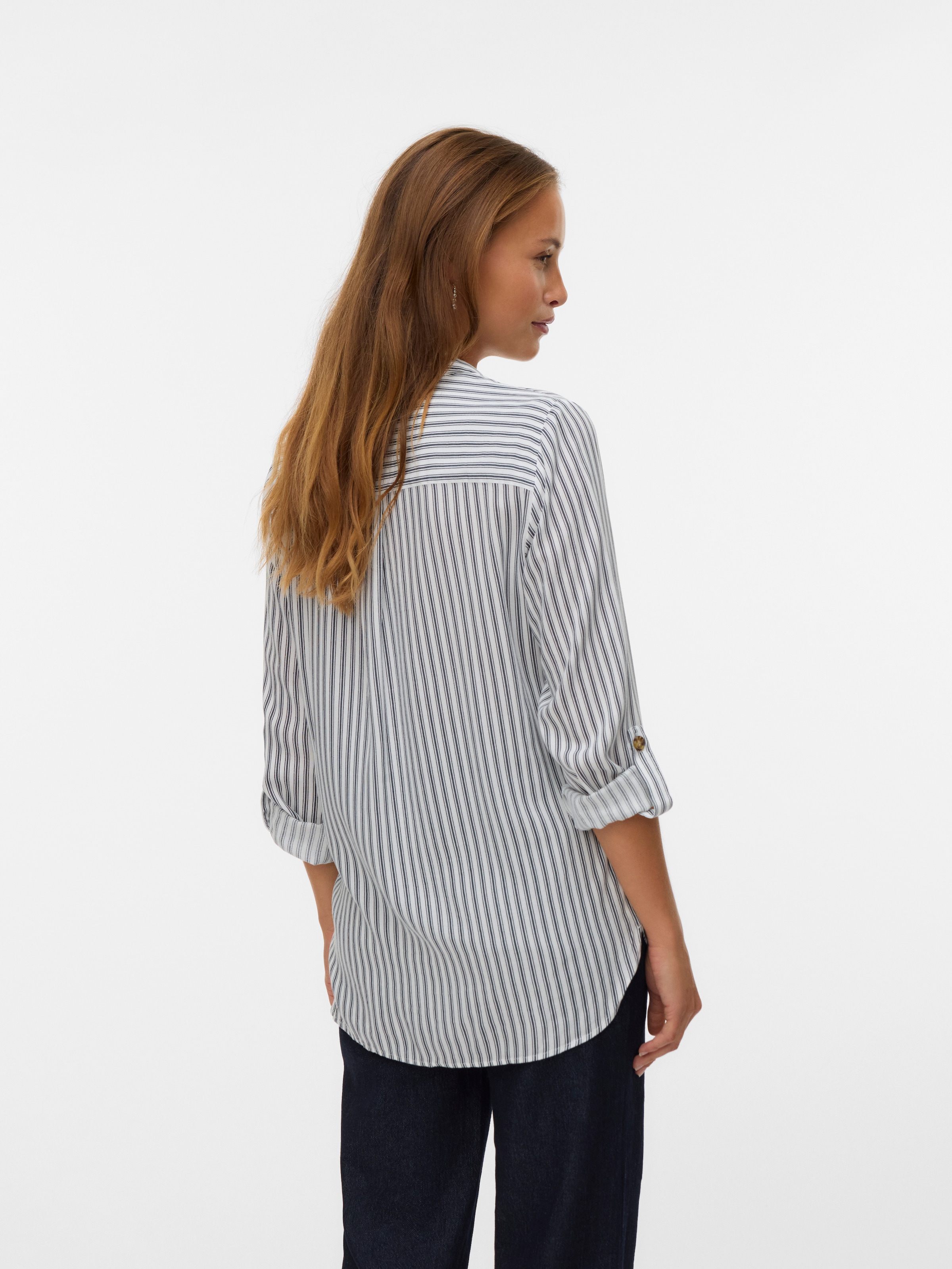 Vero Moda »VMBUMPY L/S SHIRT NEW WVN GA NOOS« Viskose, regular fit