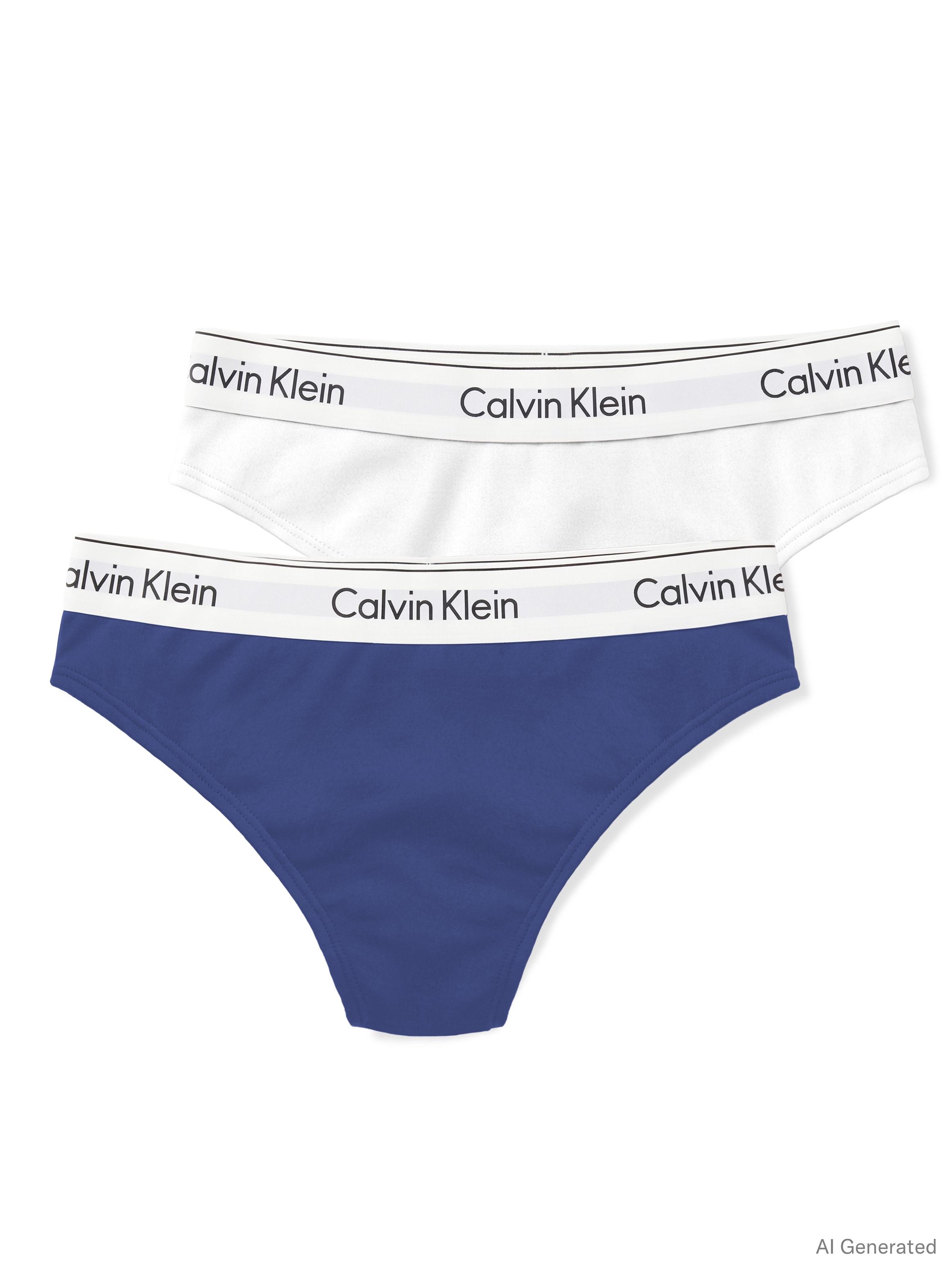 Calvin Klein Underwear Tanga »THONG 2PK« Packung, 2er-Pack,  Körpernahe Passform mit elastischem Bund