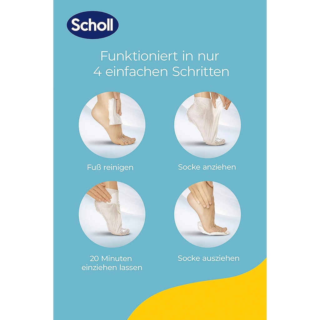 Scholl Fußmaske »ExpertCare«, mit Aloe Vera in Socken intensiv pflegend