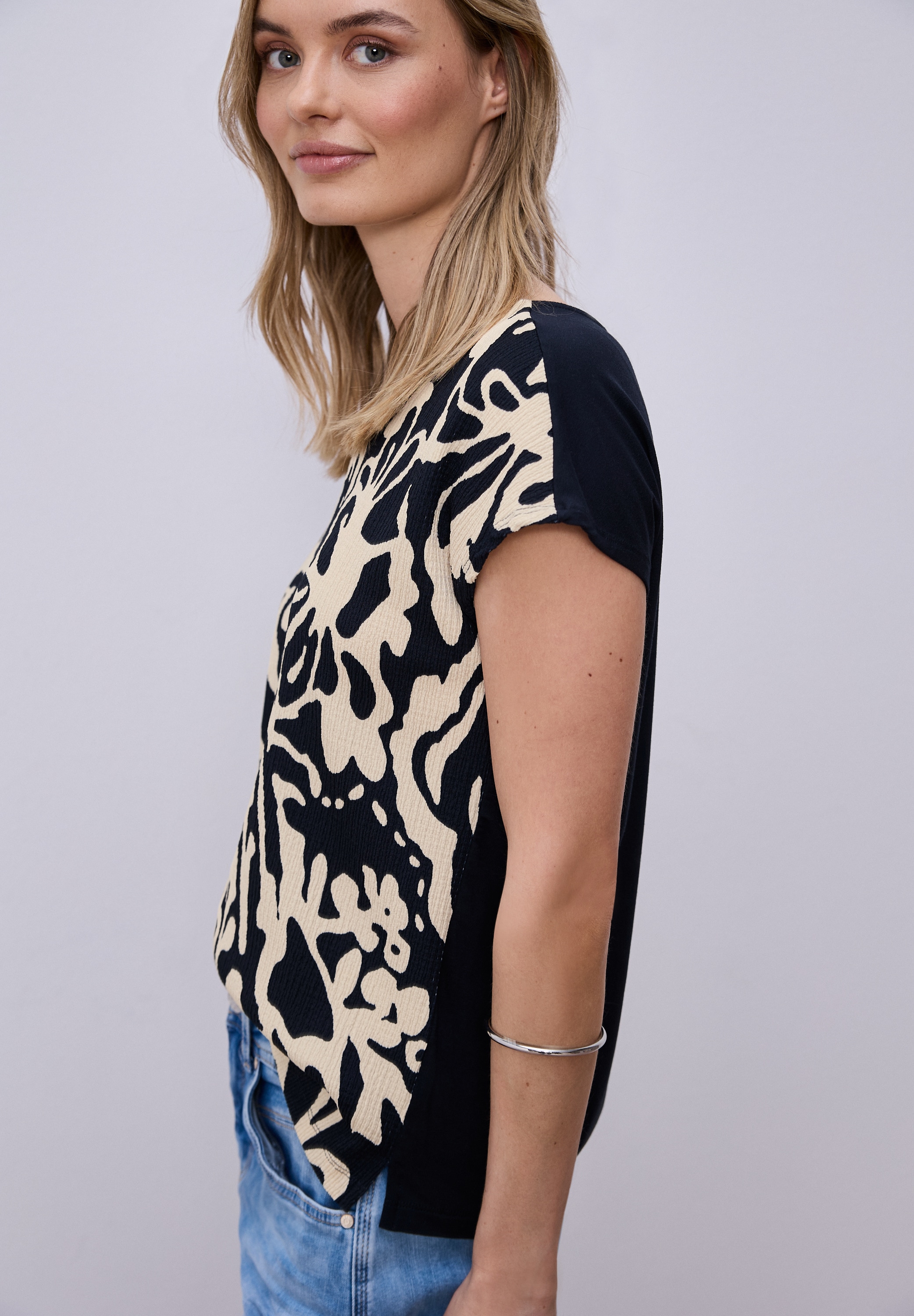 STREET ONE Shirttop mit All-Over Print