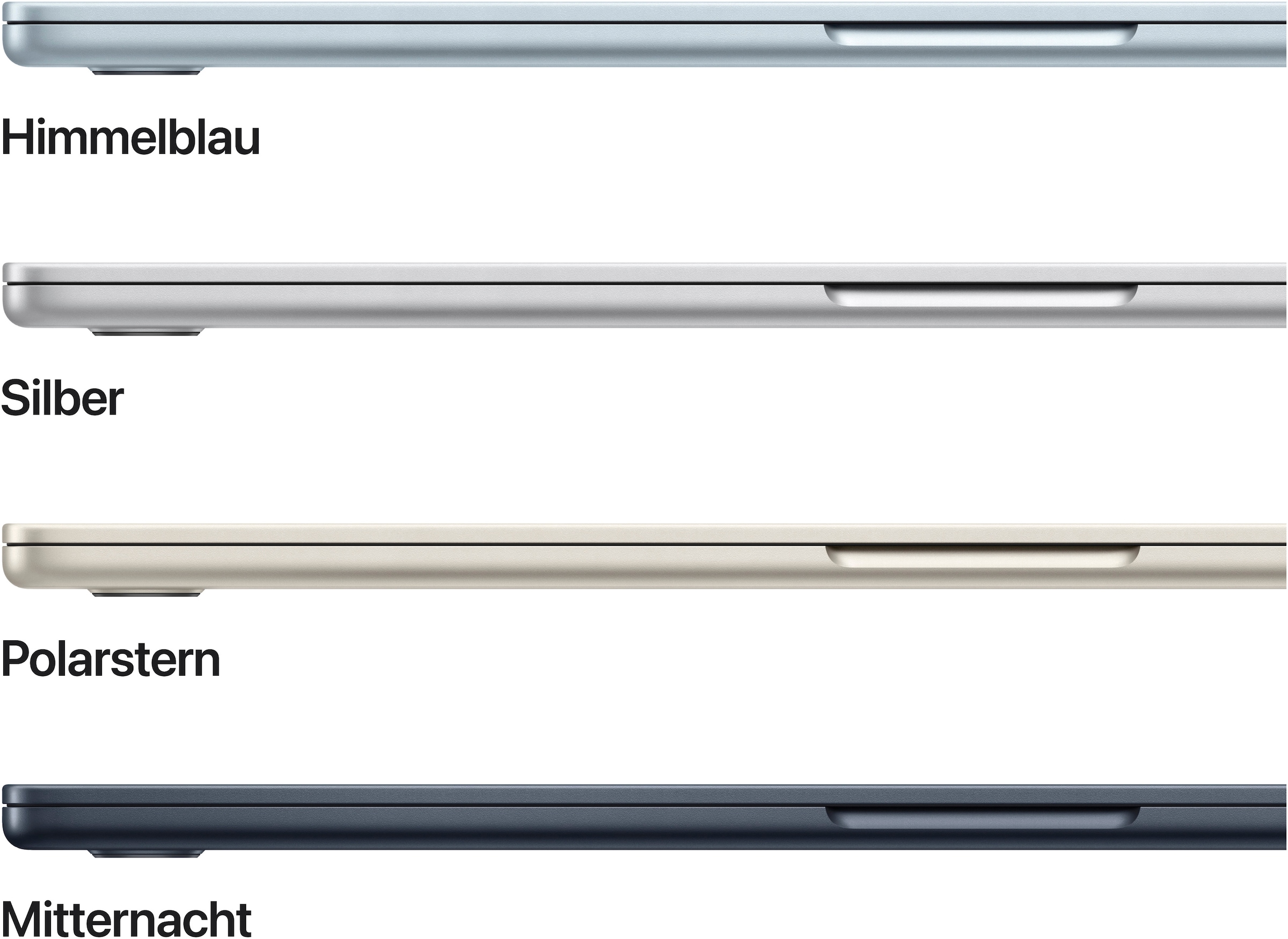 Apple Notebook »MacBook Air 15"«, 38,86 cm, / 15,3 Zoll, Apple, M4, 10-Core CPU, 512 GB SSD