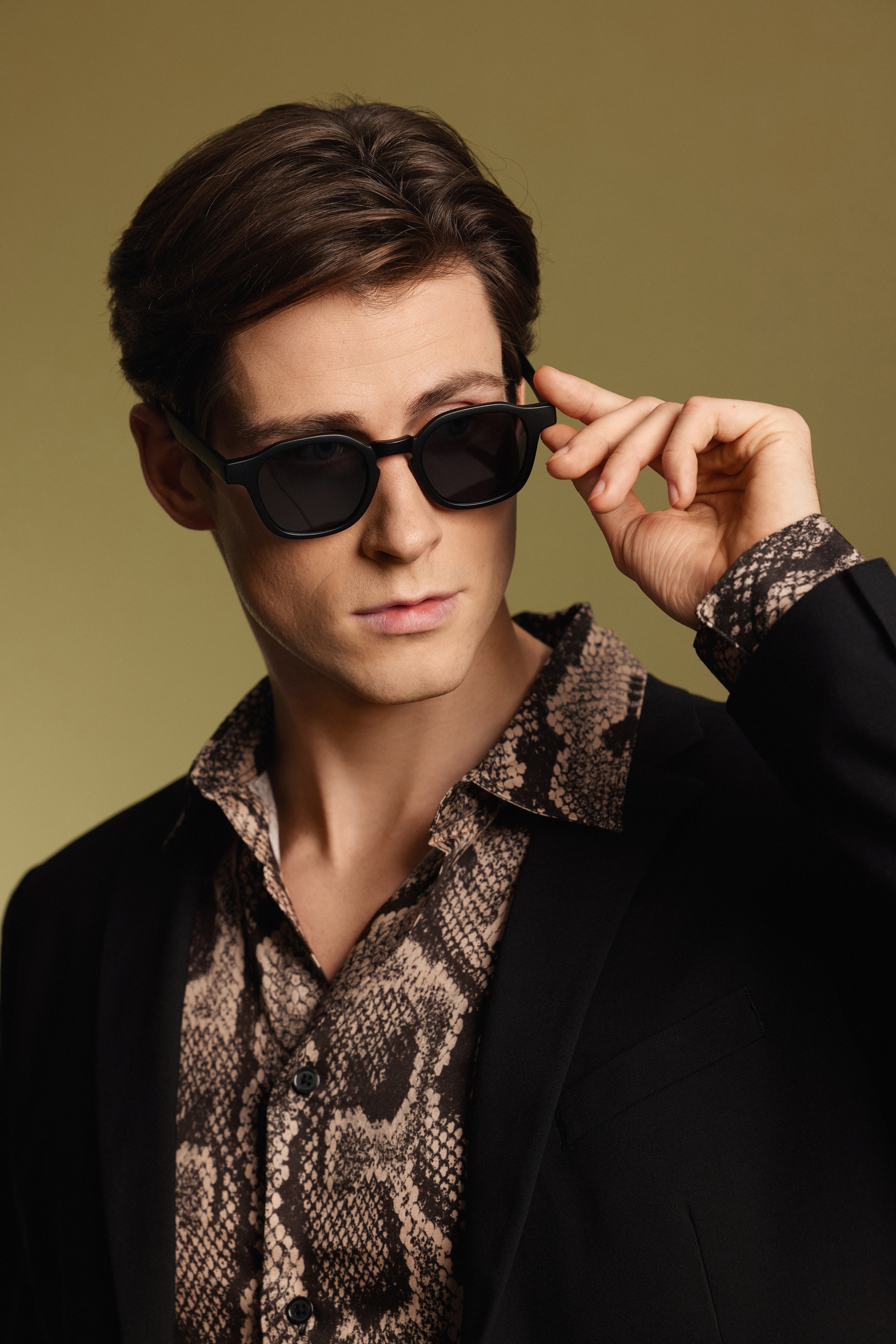 MARC LAUDER Sonnenbrille »MA04-01« 3: dunkles Glas, starke Sonneneinstrahlung
