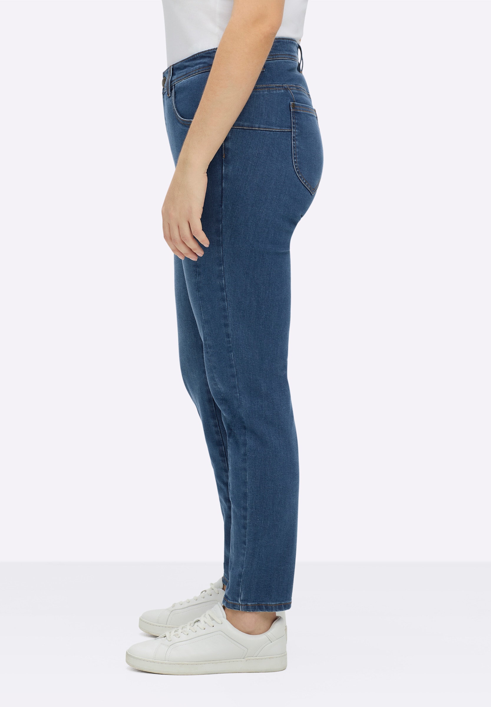 Sheego 5-Pocket-Jeans »Jeans Jeans in 5-Pocket-Form und leichter Waschung«