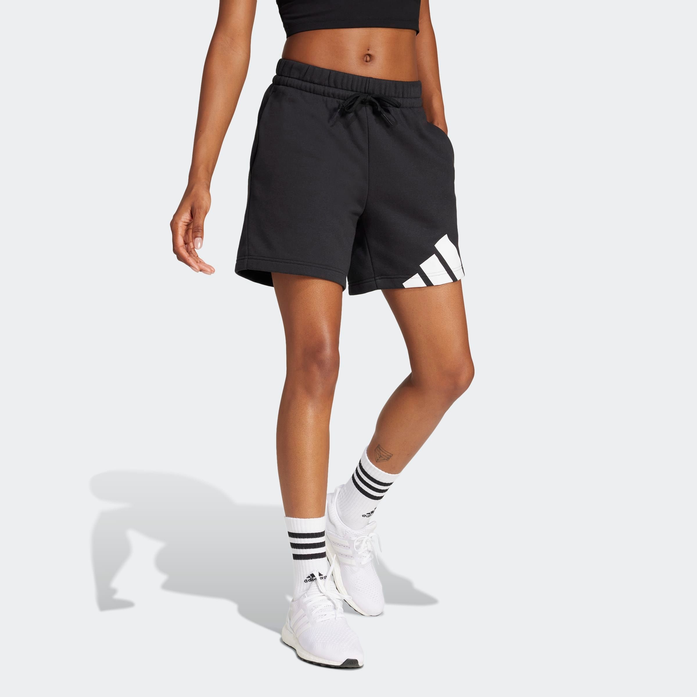 adidas Sportswear Shorts »W BL FT SHO«, (1 tlg.)