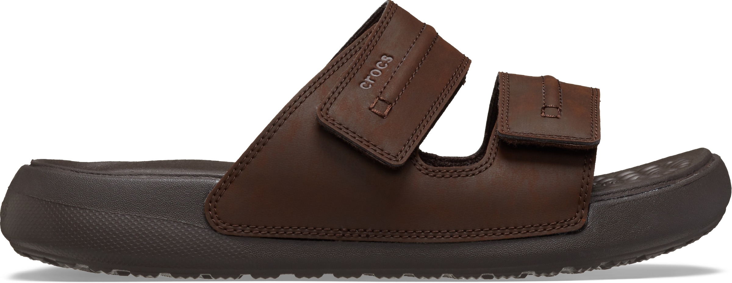 Crocs Badepantolette »Yukon Vista 2«, Sommerschuh, Poolslides, Schlappen, mit Klettverschluss