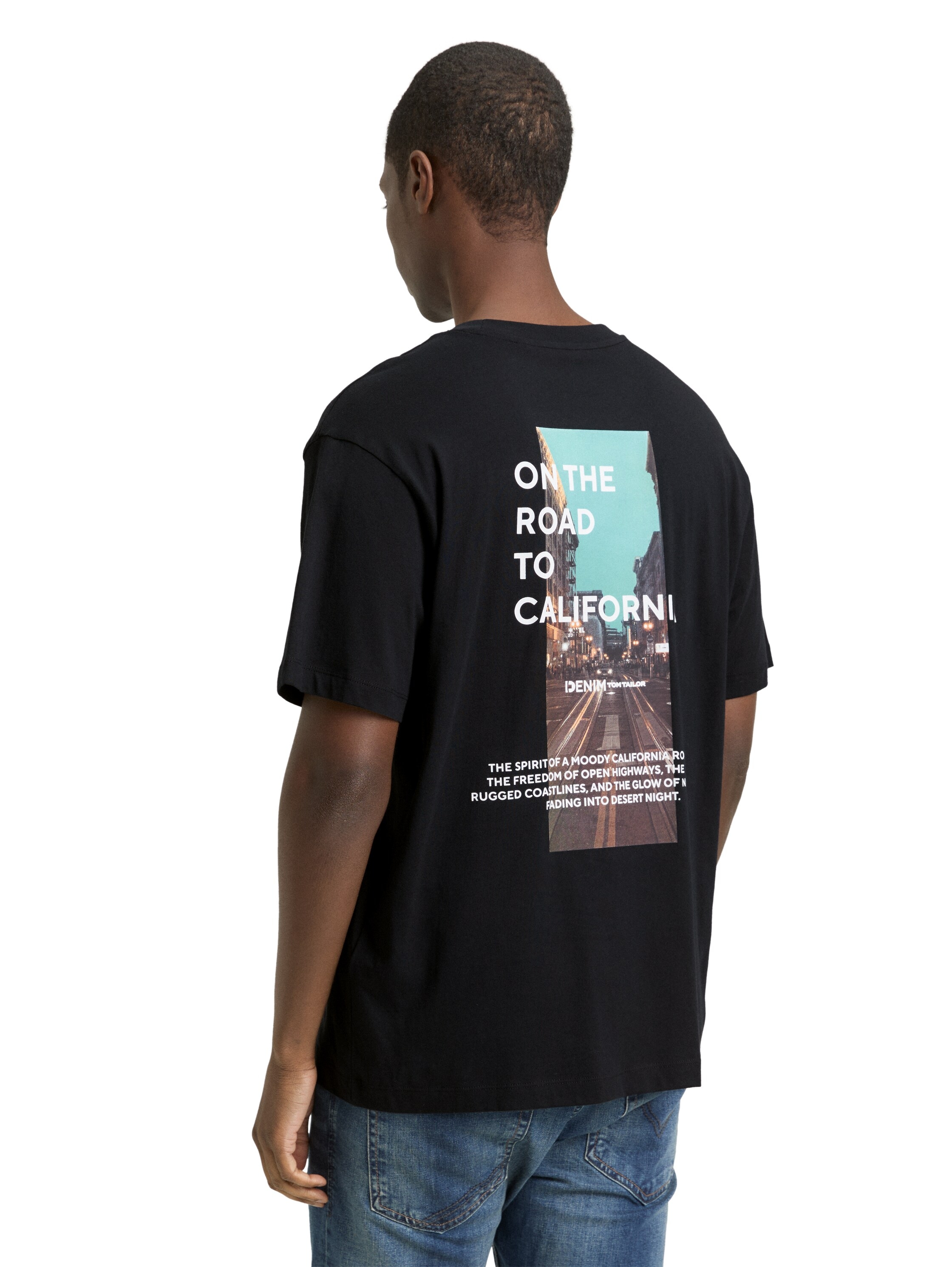 TOM TAILOR Denim T-Shirt mit Fotoprint