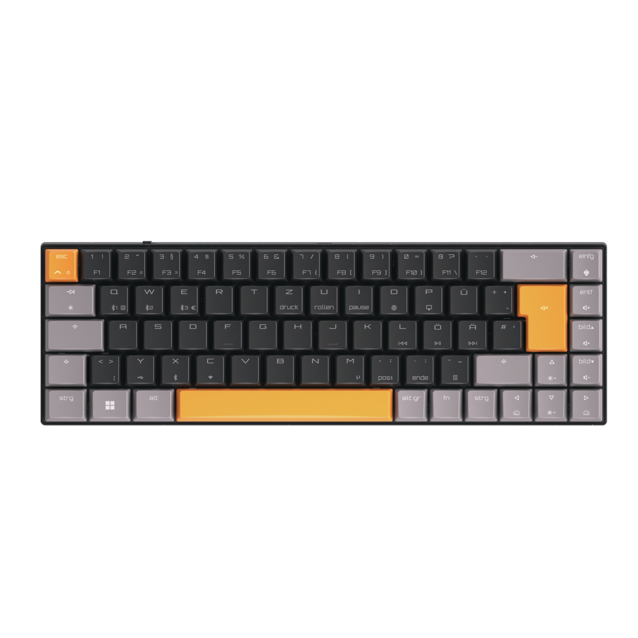 Cherry Gaming-Tastatur »MX-LP 2.1 Compact Wireless«, MX Low Profile Technologie