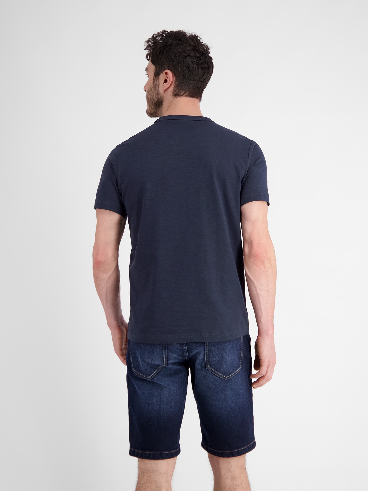 LERROS T-Shirt »LERROS Rundhals T-Shirt mit Fotoprint«
