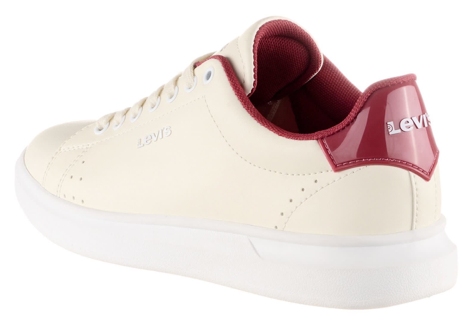 Levi's® Sneaker »ELLIS 2.0«, Freizeitschuh, Halbschuh, Schnürschuh mit Kontrastbesatz