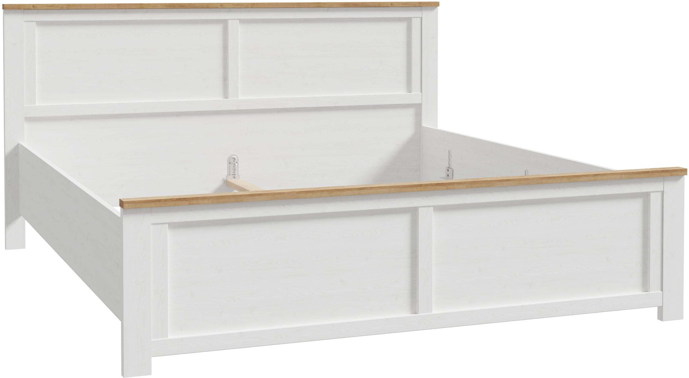 FORTE Bettgestell »Bohol« Landhaus, 180 x 2,00 mtr Liegefläche