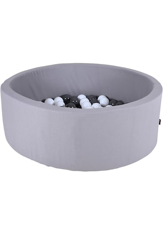 Knorrtoys® Bällebad »Soft, Grey«, mit 100 Bällen Grey/white; Made in Europe kaufen