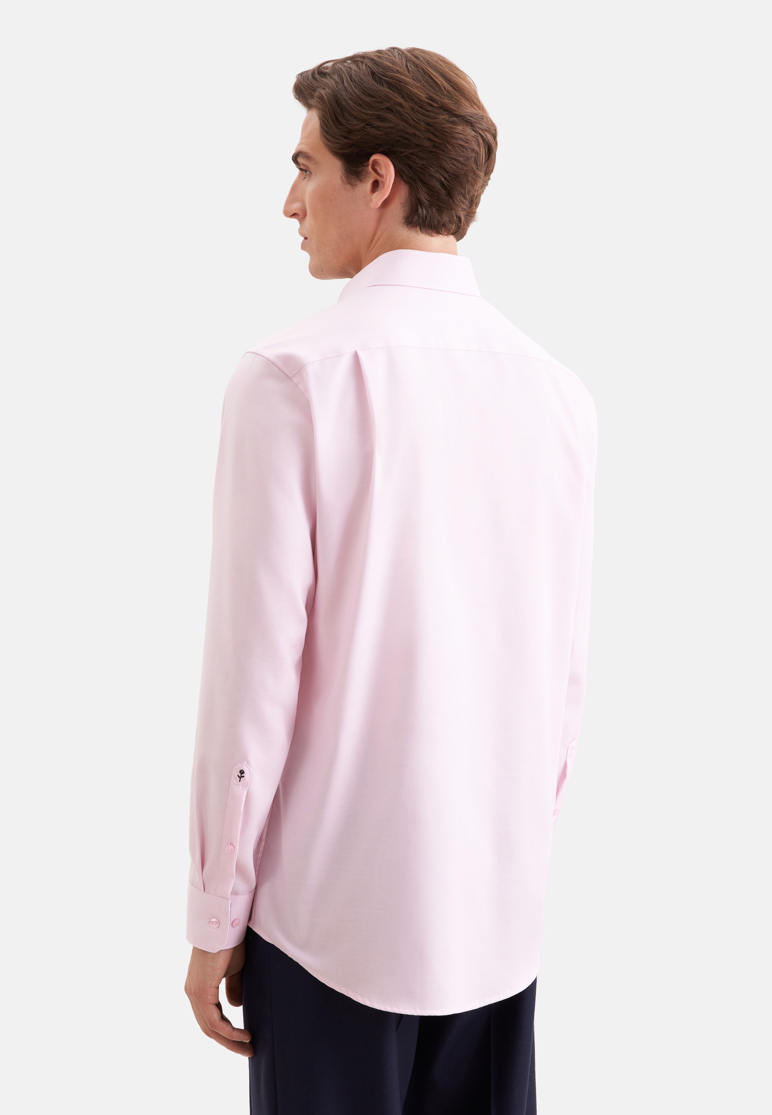 seidensticker Businesshemd »Schwarze Rose« Regular 1/1 Kentkragen Uni