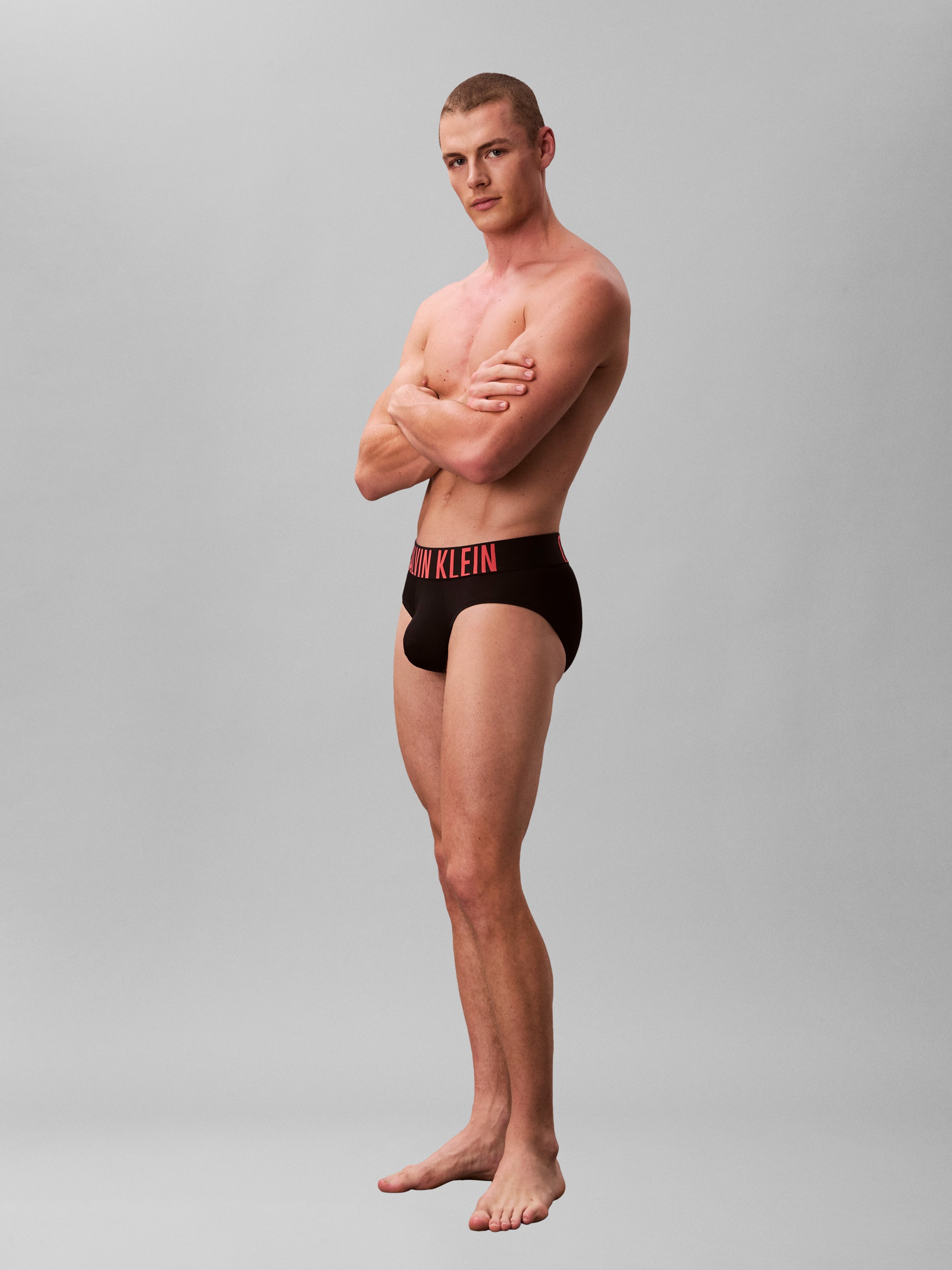 Calvin Klein Underwear Hipster »HIP BRIEF 3PK« Packung, 3er, 3 Stk. mit Logo-Stretchbund