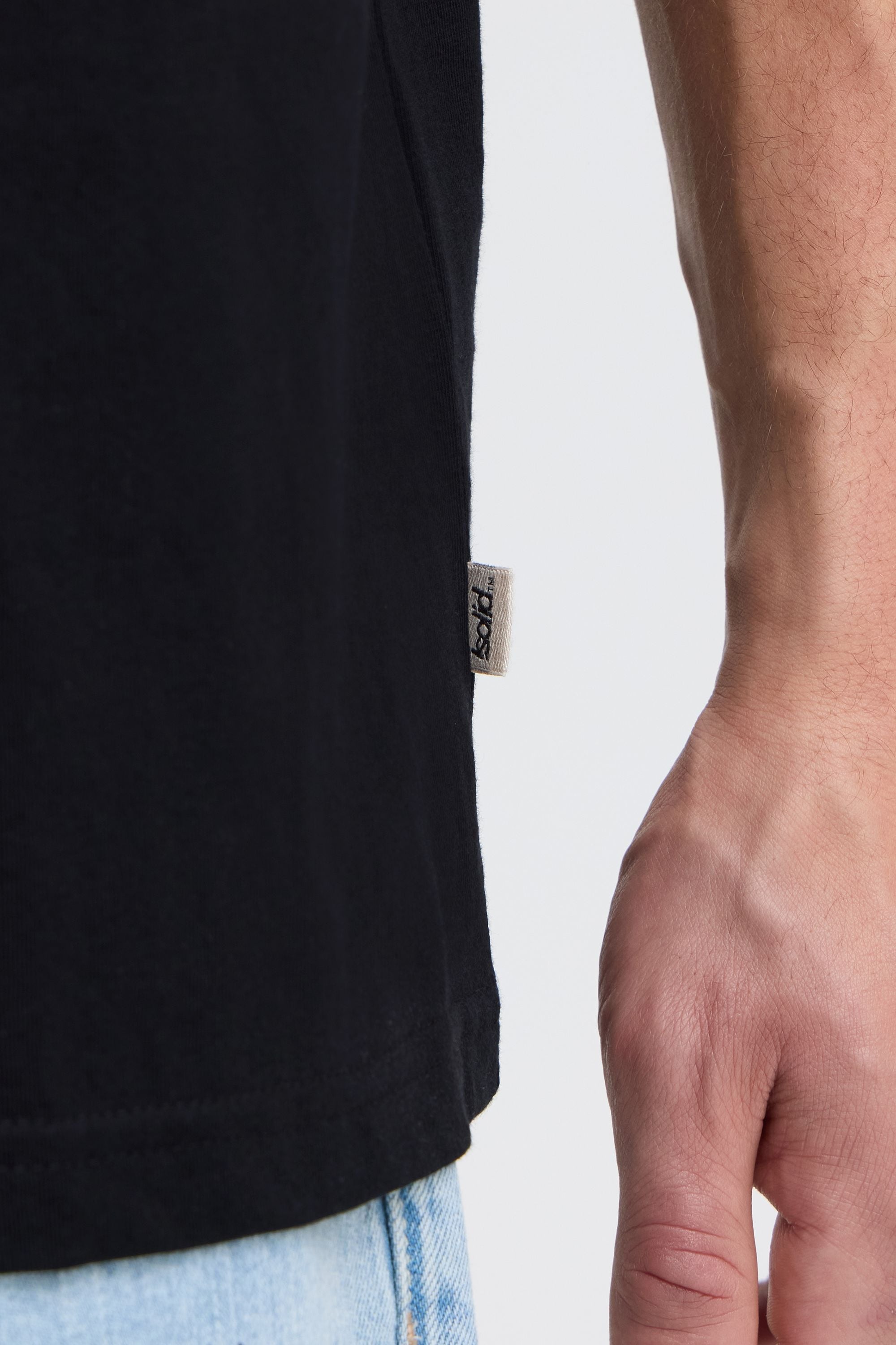 !Solid Longtop »Rundhalsshirt SDAmon Oversized«