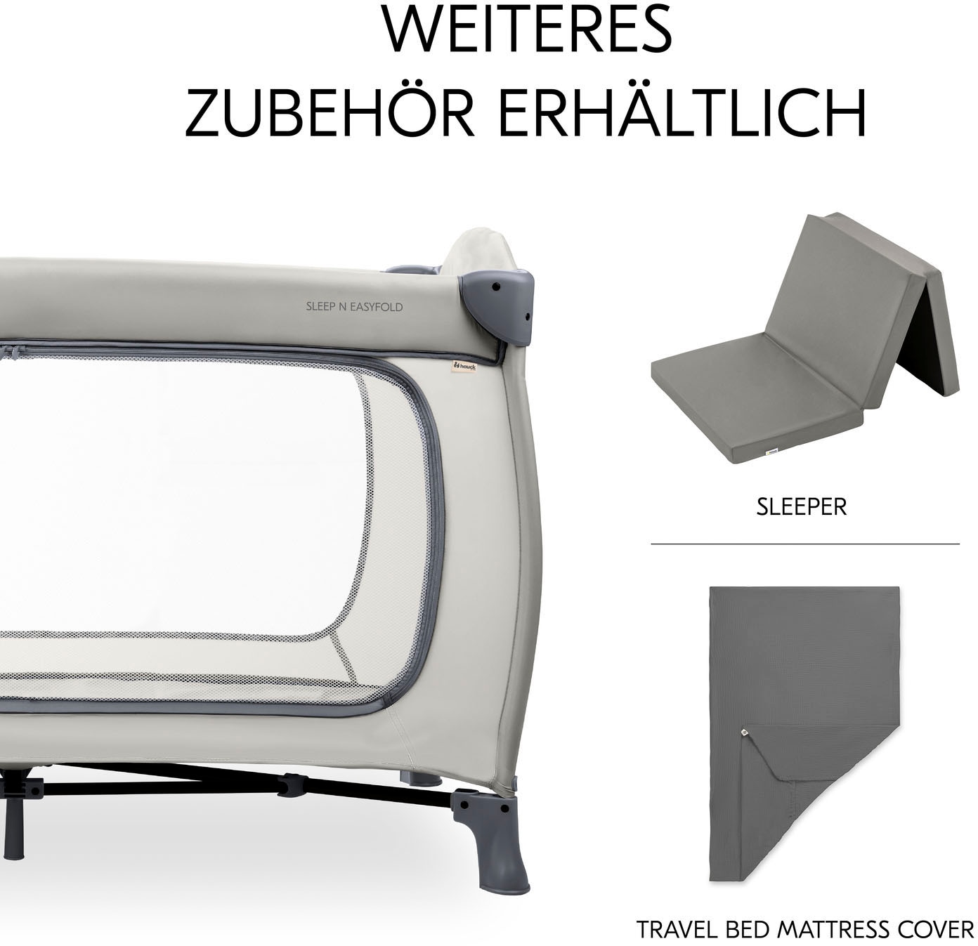 Hauck Baby-Reisebett »Sleep N Easyfold« Vorderausstieg; inkl. Transporttasche