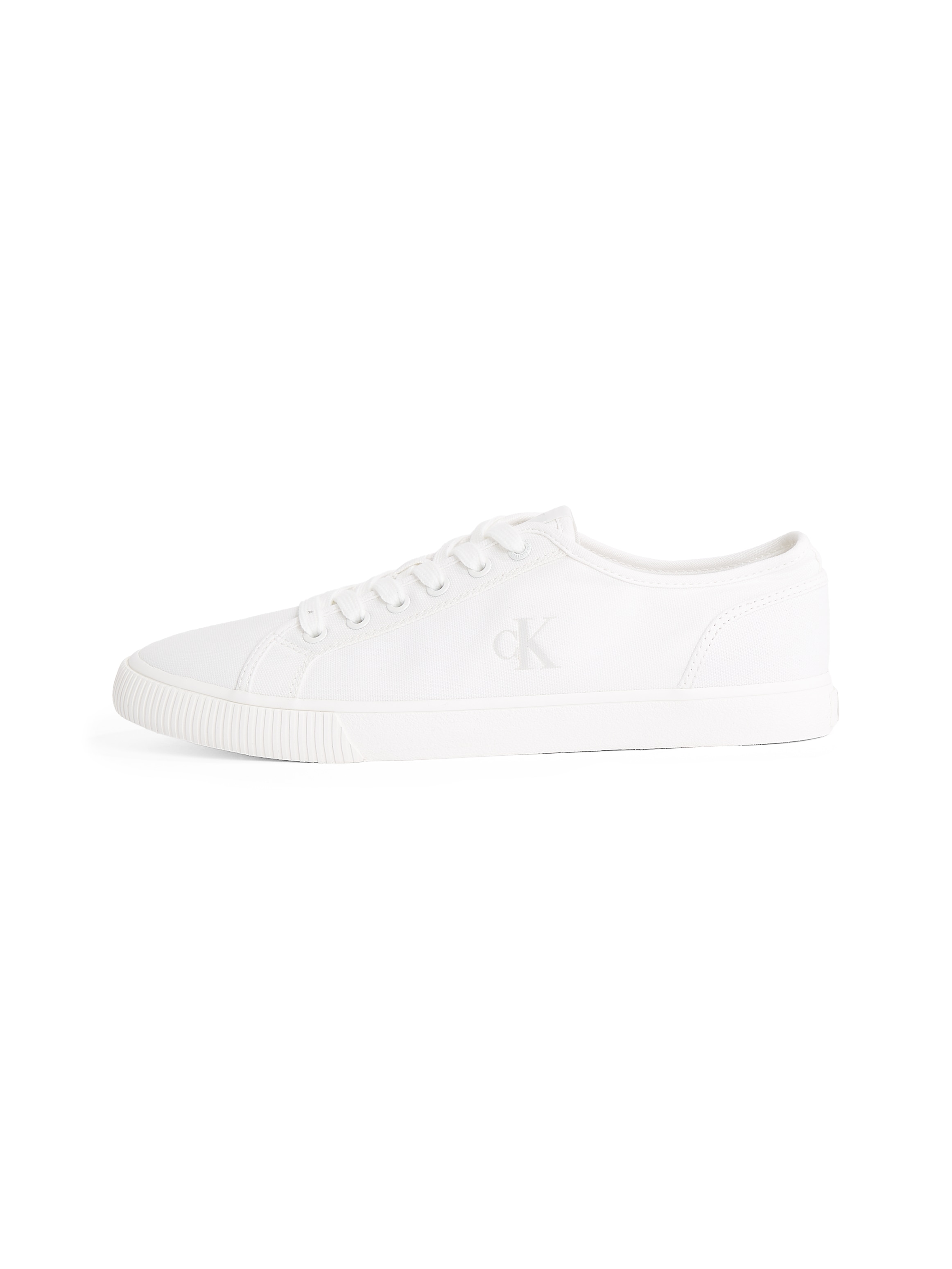 Calvin Klein Jeans Sneaker »ESS VULC LOW MG CANVAS«, Schnürschuh, Halbschuh, Freizeitschuh in klassischer Optik