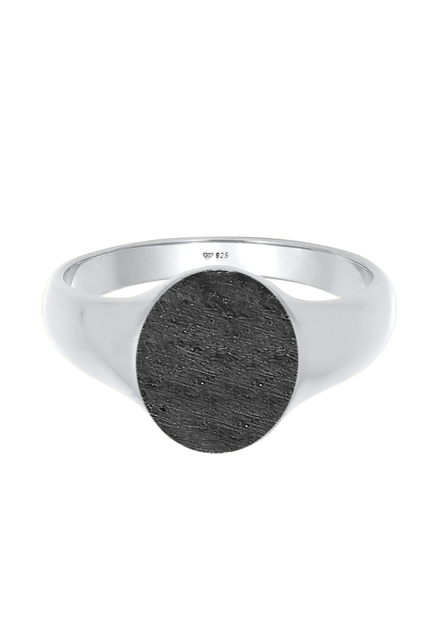 Kuzzoi Siegelring »Ring Herren Siegelring Matt Basic Cool 925er Silber«