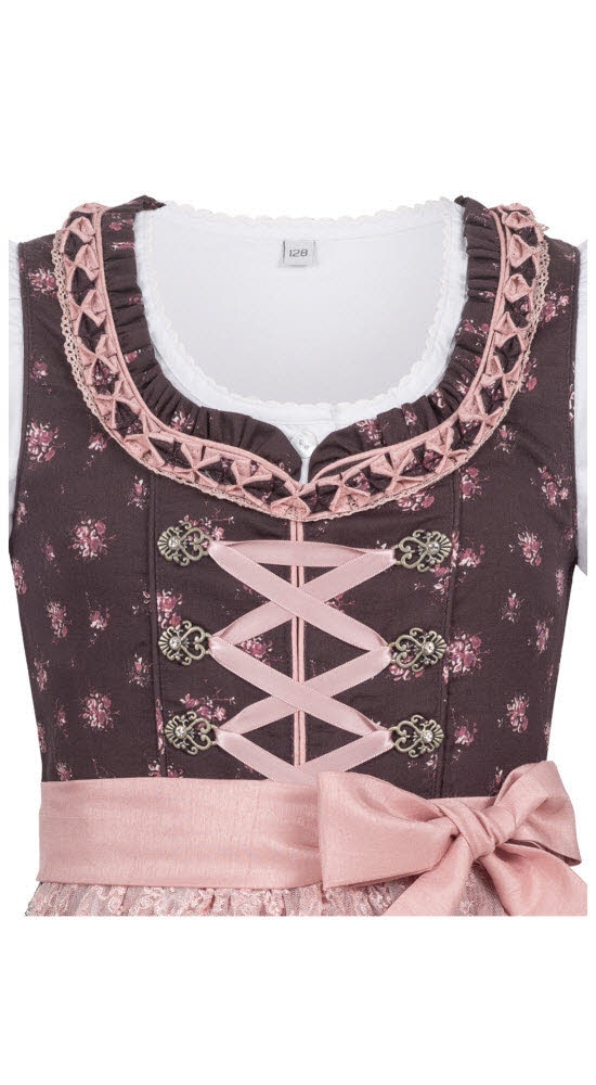Nübler Dirndl »Kinderdirndl 3-teilig Rosalie«
