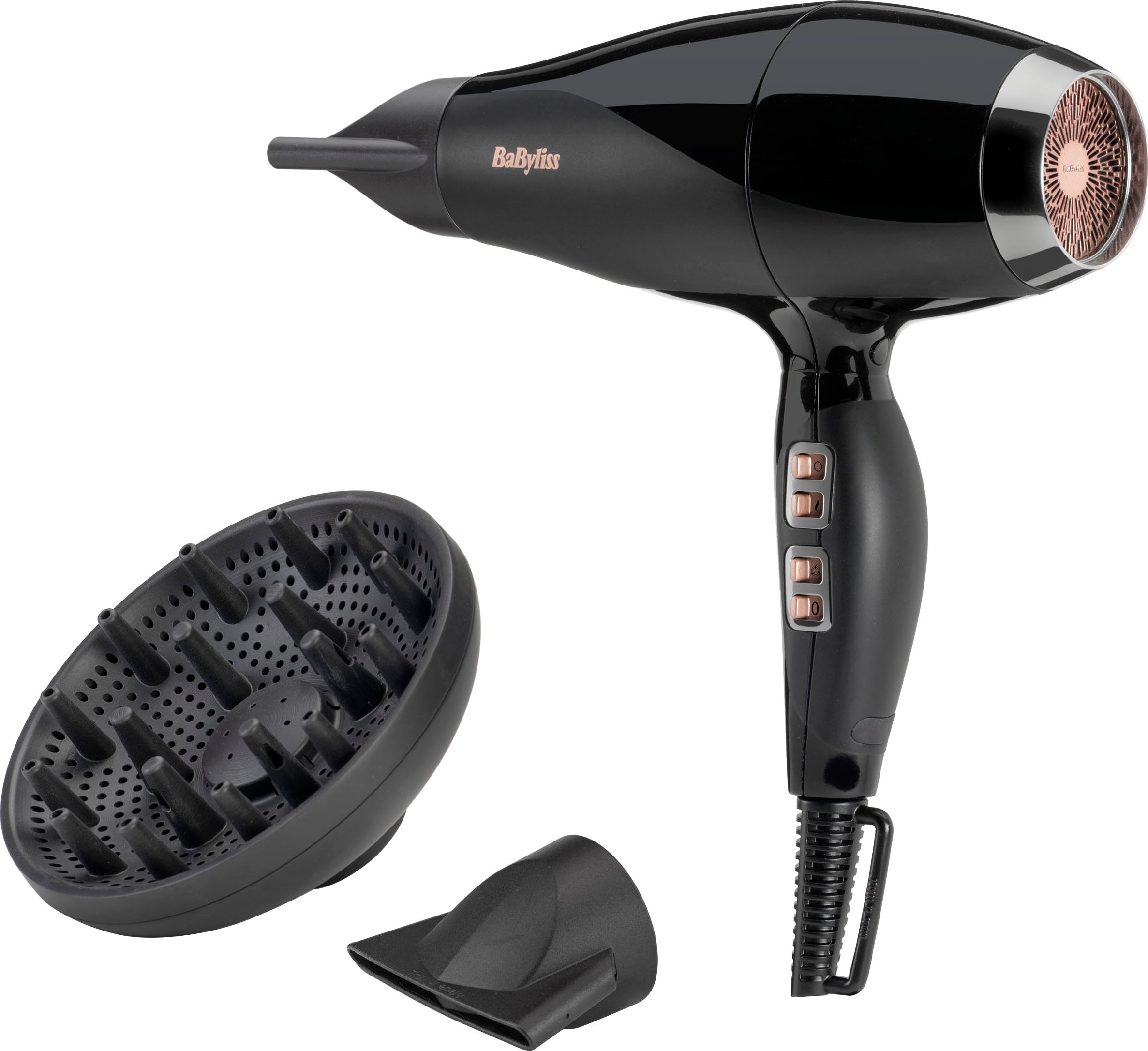 Babyliss Haartrockner »Air Power Pro 2300« 2.300 W in schwarz
