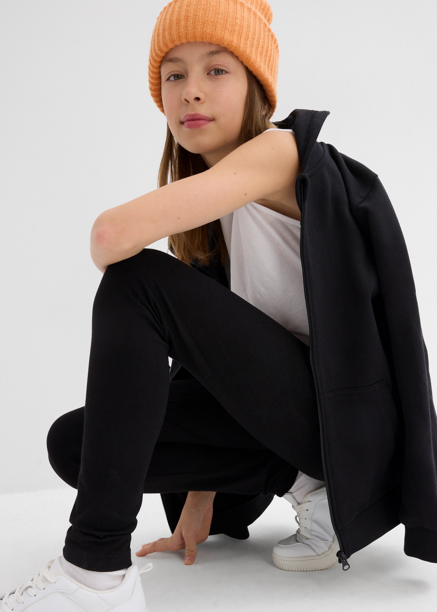 bonprix Leggings  aus Baumwolle und Elasthan, Skinny Fit, für Frühjahr und Sommer