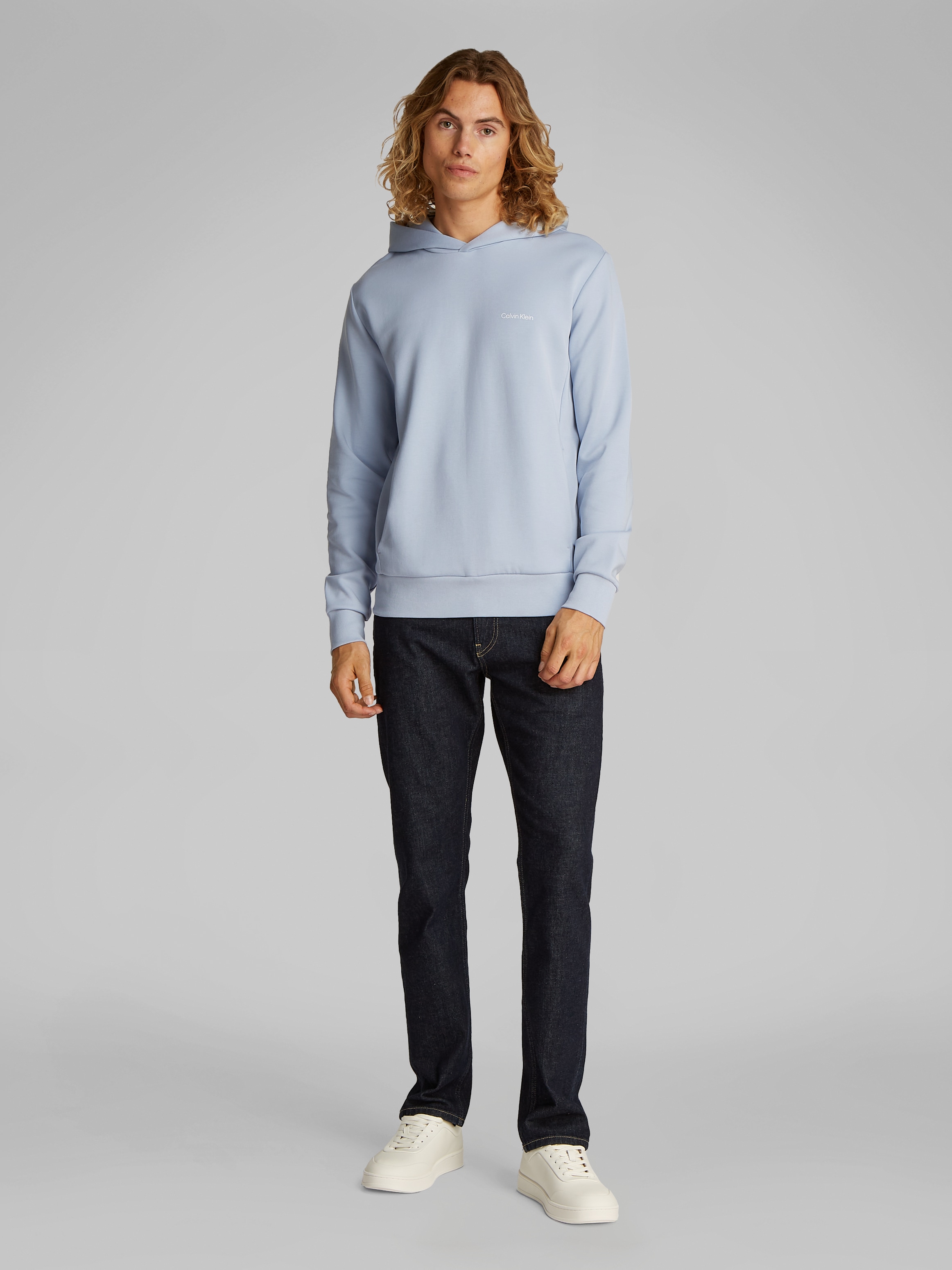 Calvin Klein Kapuzensweatshirt »MICRO LOGO HOODIE«, mit Kängurutasche