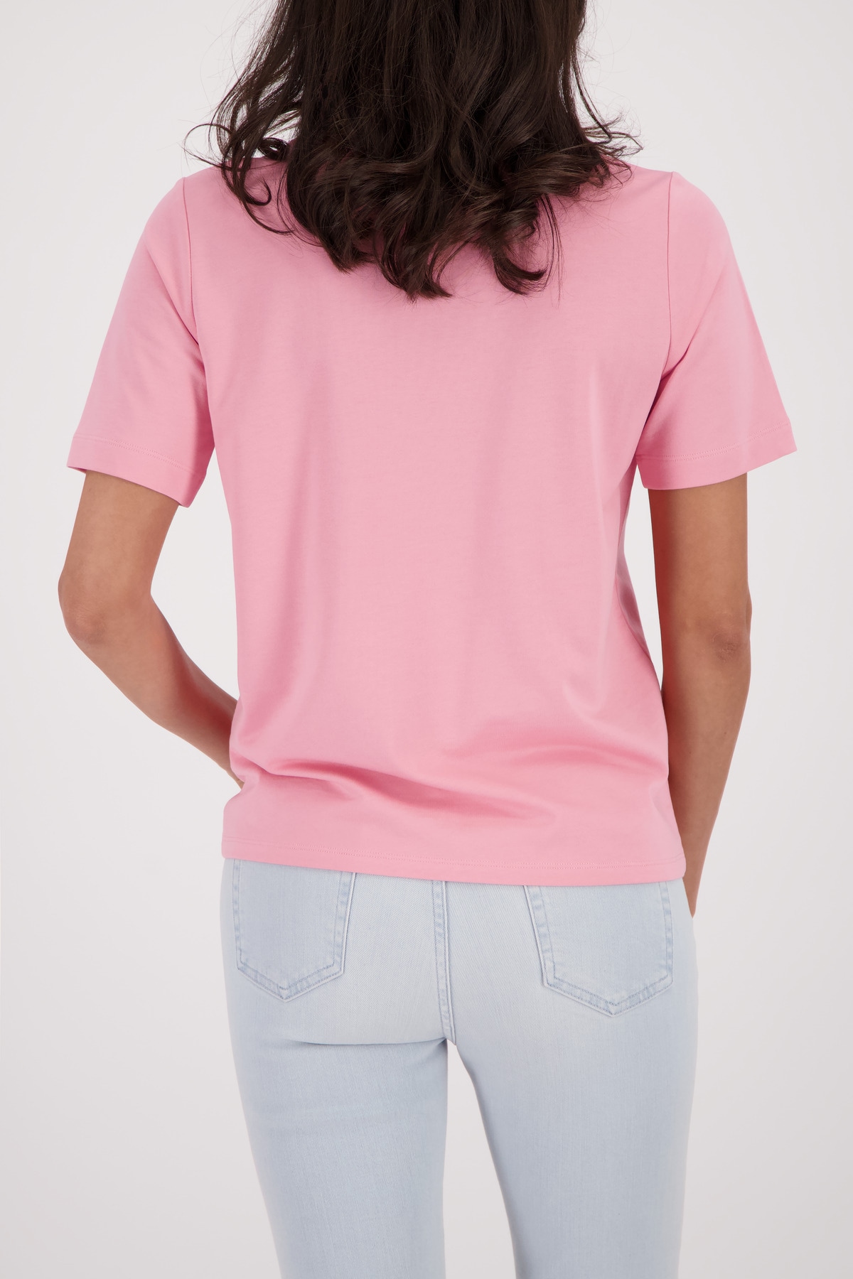 Monari T-Shirt »Shirt 3D Blume« Regular fit mit 3D-Blumen