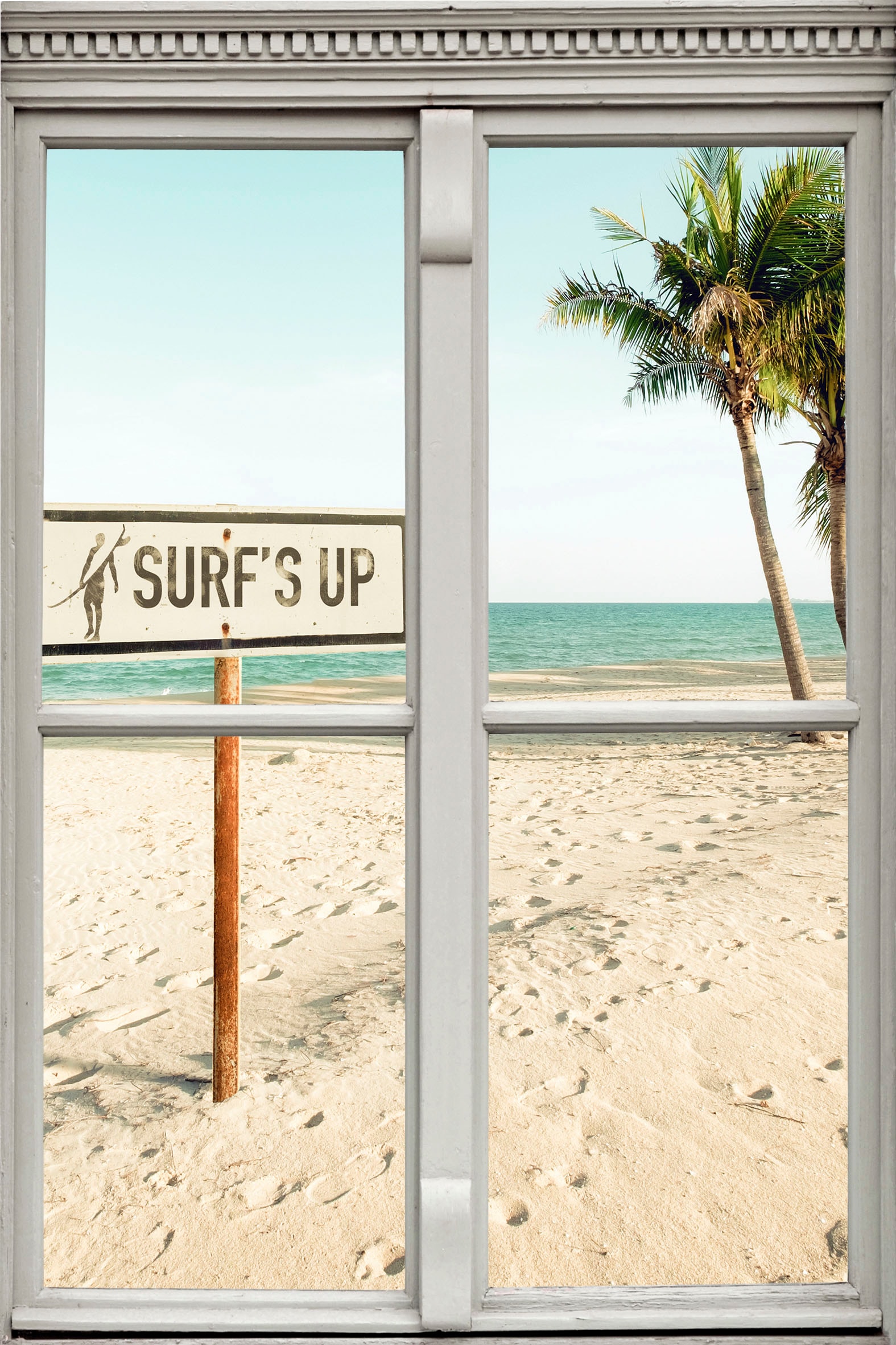 Wandsticker »Surf's up«