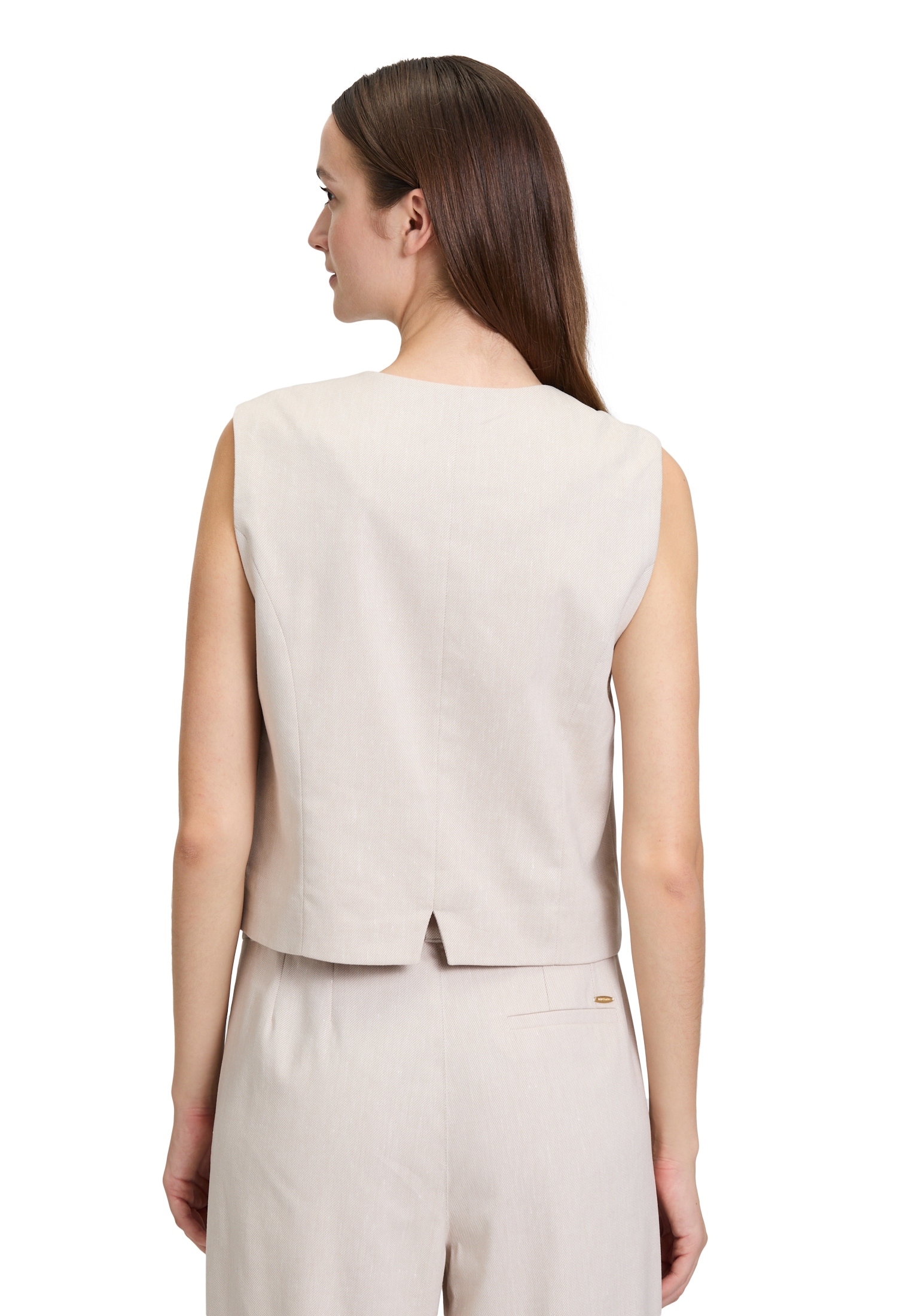 Betty&Co Shirtweste »Sommerweste mit Taschen«