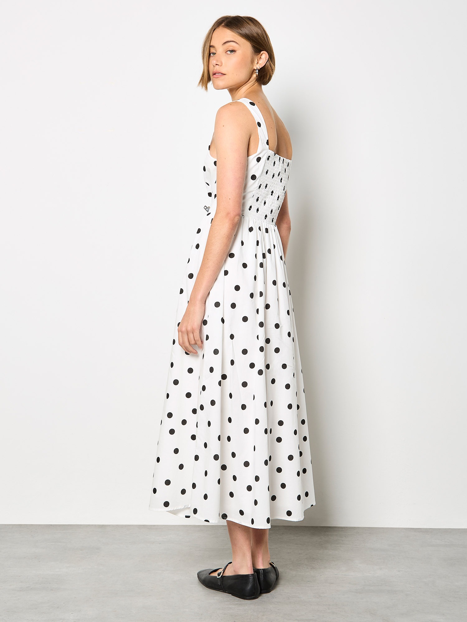 Apricot Midikleid »Midikleid« mit Smokdetails