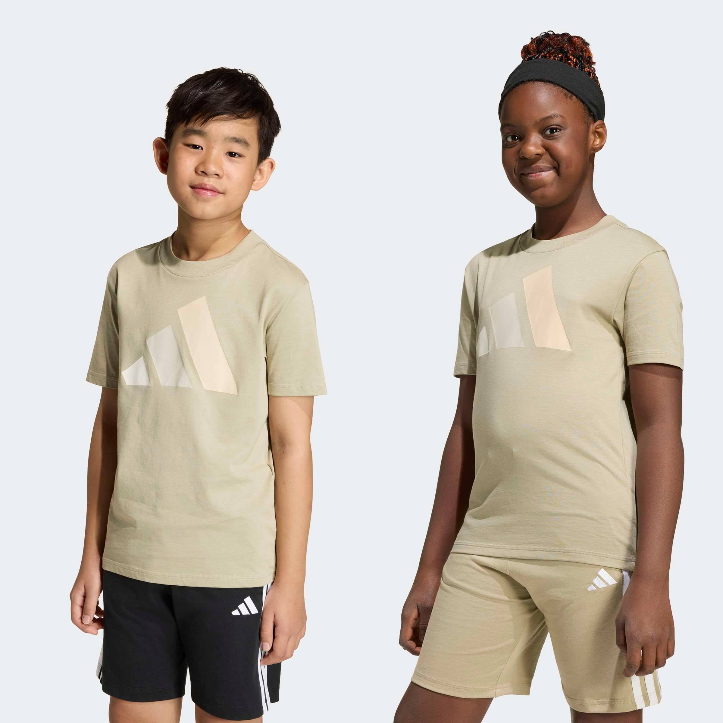adidas Sportswear T-Shirt »ESSENTIALS KIDS« für Kinder und Teens, mit Rundhalsausschnitt, aus 100 % Baumwolle