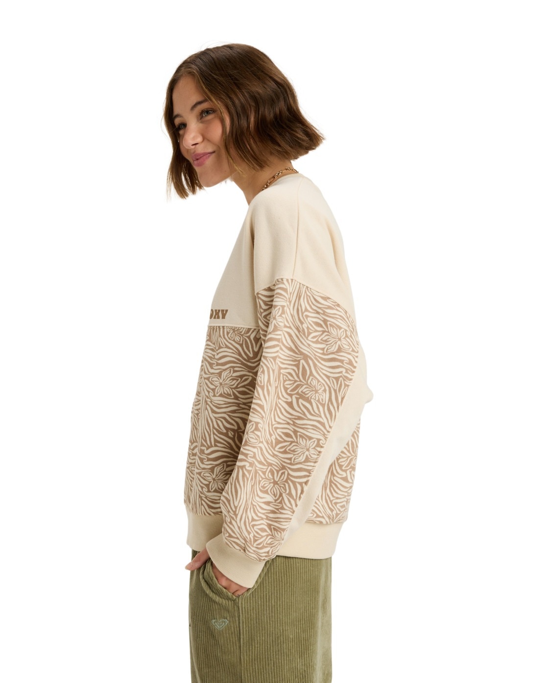 Roxy Fleecepullover »Gone Wild Block«
