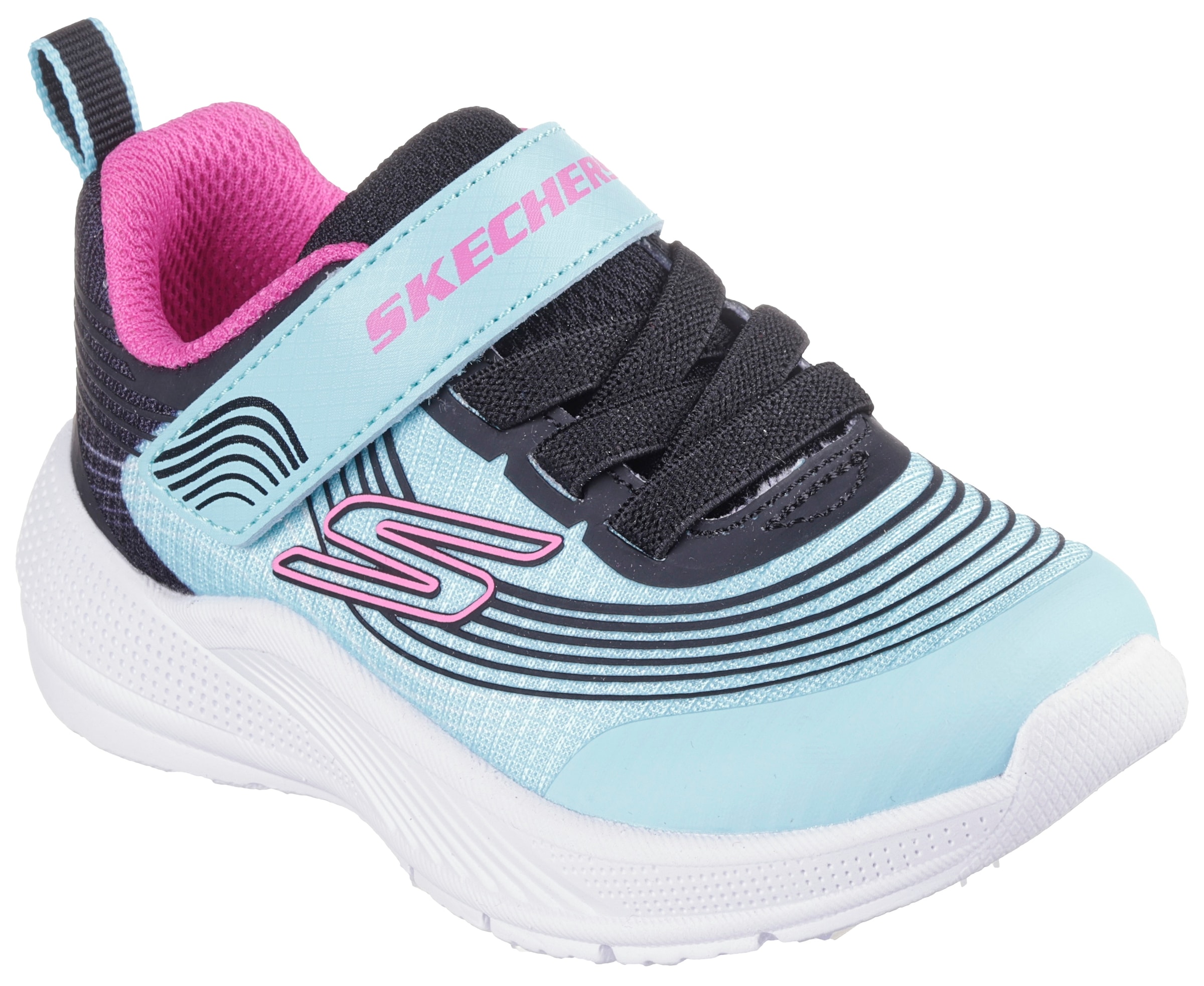 Sneaker »MICROSPEC ADVANCE«, Babyschuh, Klettschuh, Kinderschuh mit Gummizug