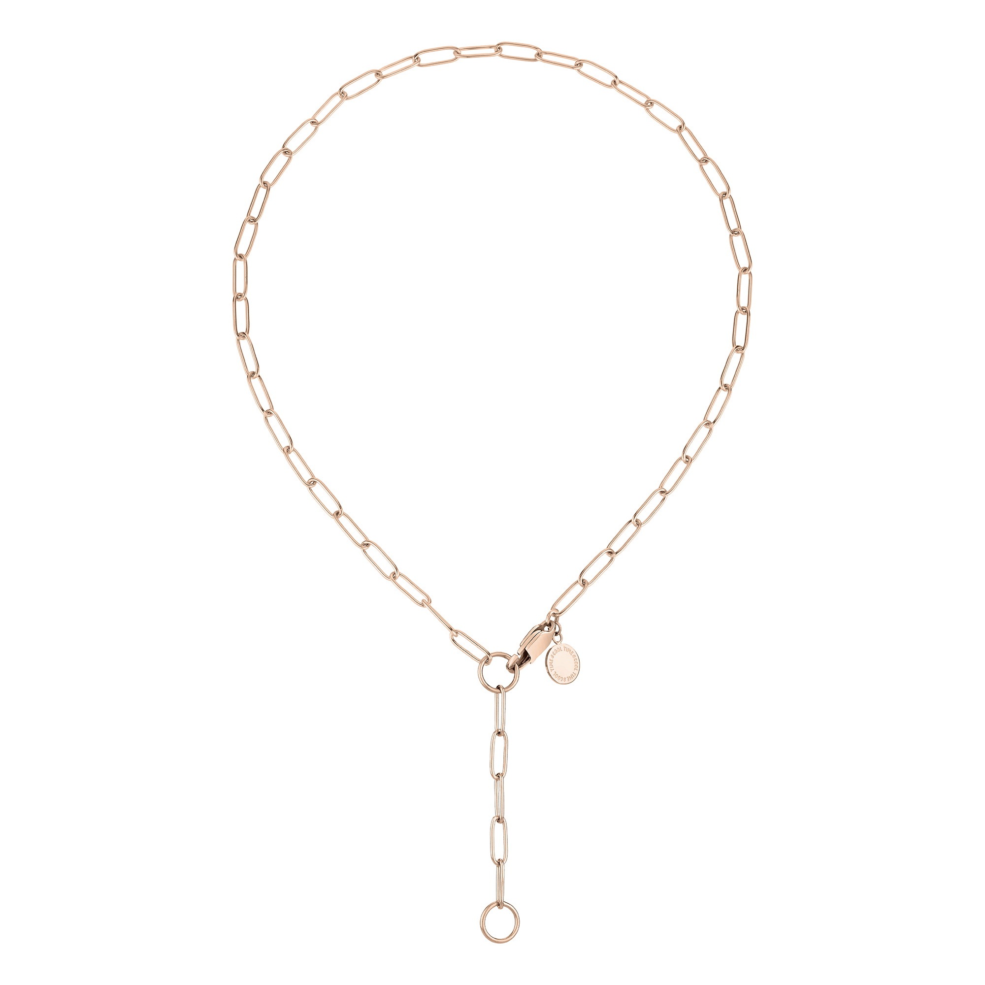COOL TIME Charm-Kette »Schmuck Geschenk Edelstahl Halskette The Cool Mini Link«
