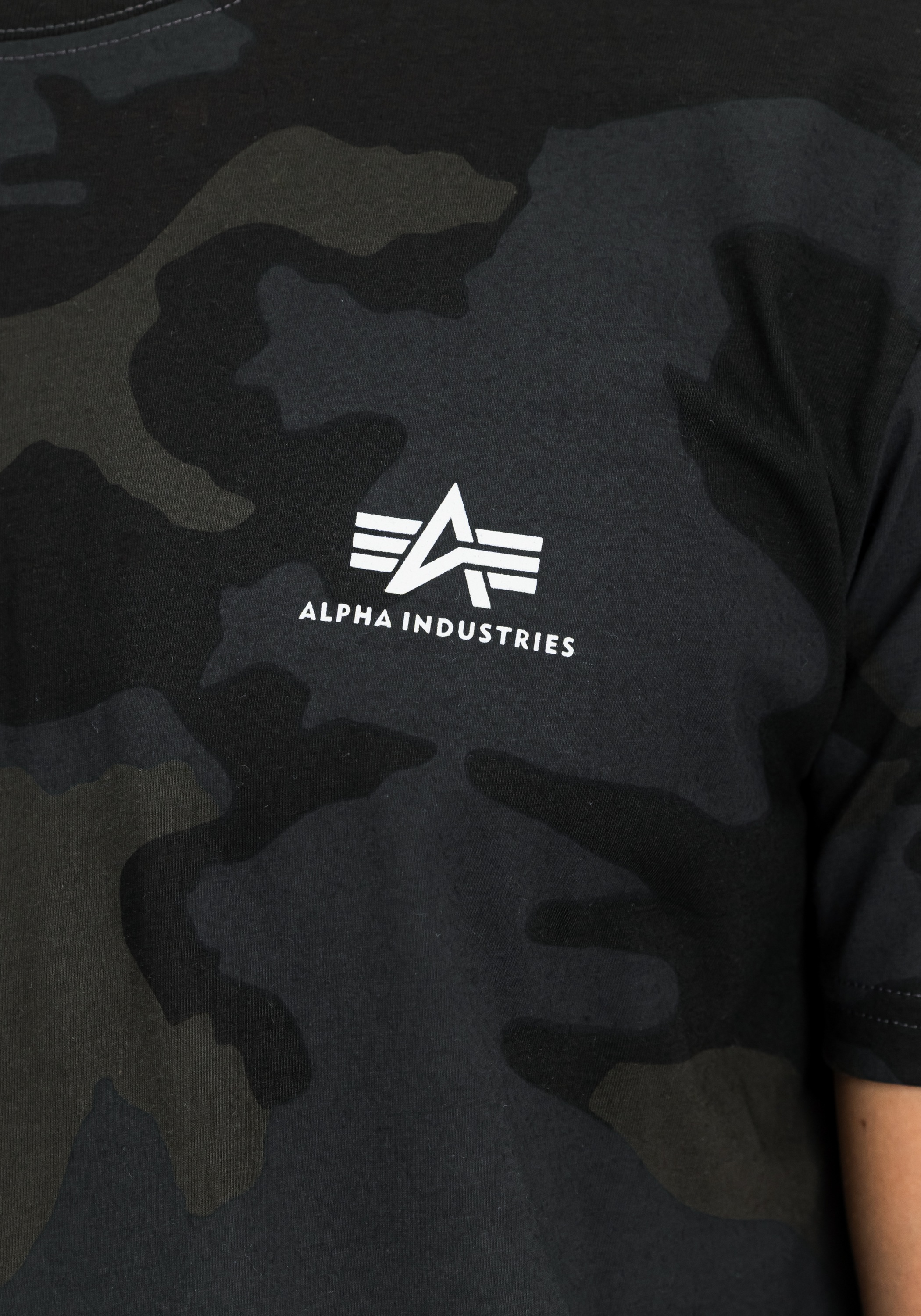 Alpha Industries T-Shirt »Backprint T-Shirt Camo T-Shirt«