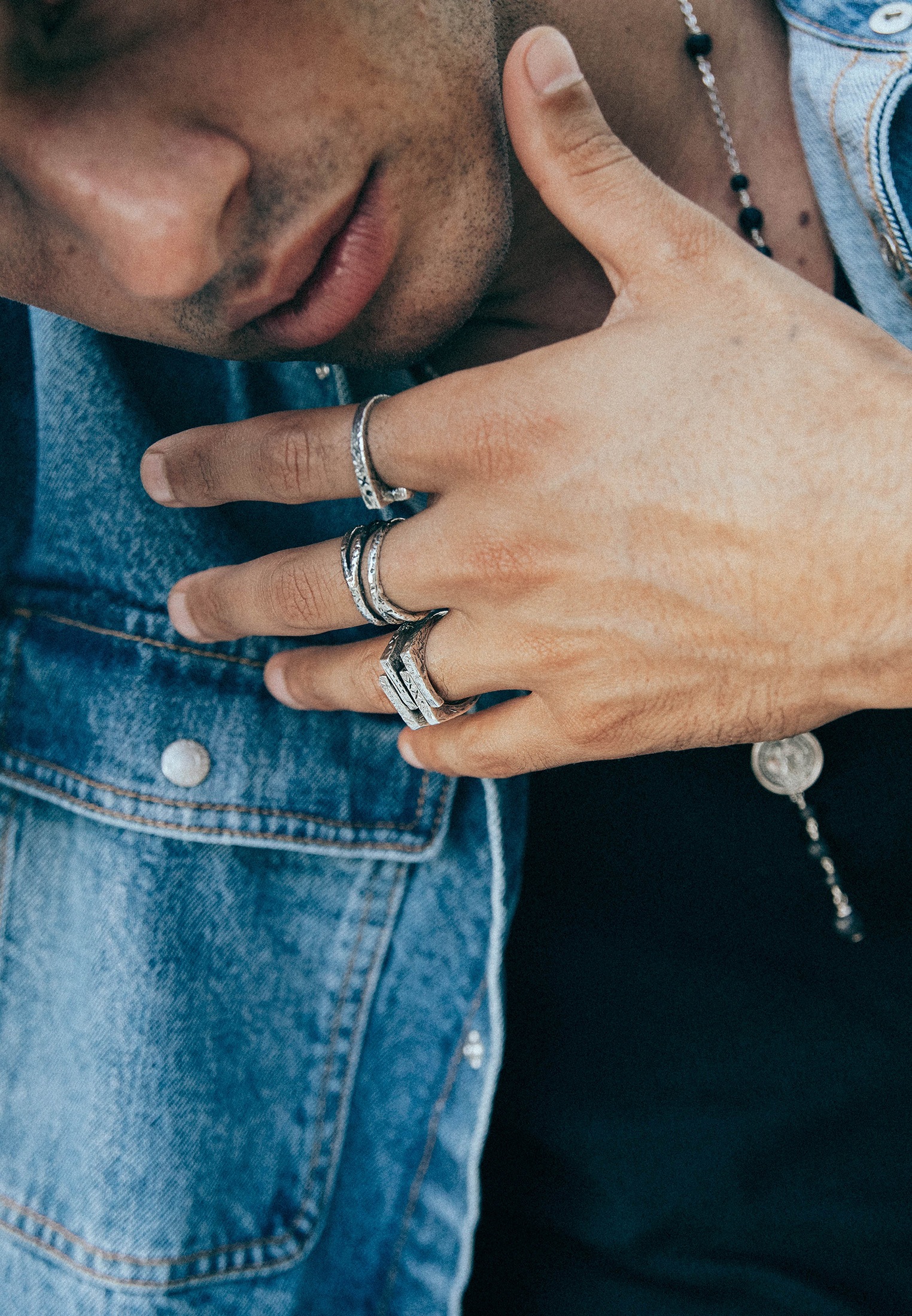 HAZE & GLORY Siegelring »Ring Siegelring - Quadro 925 Silber«