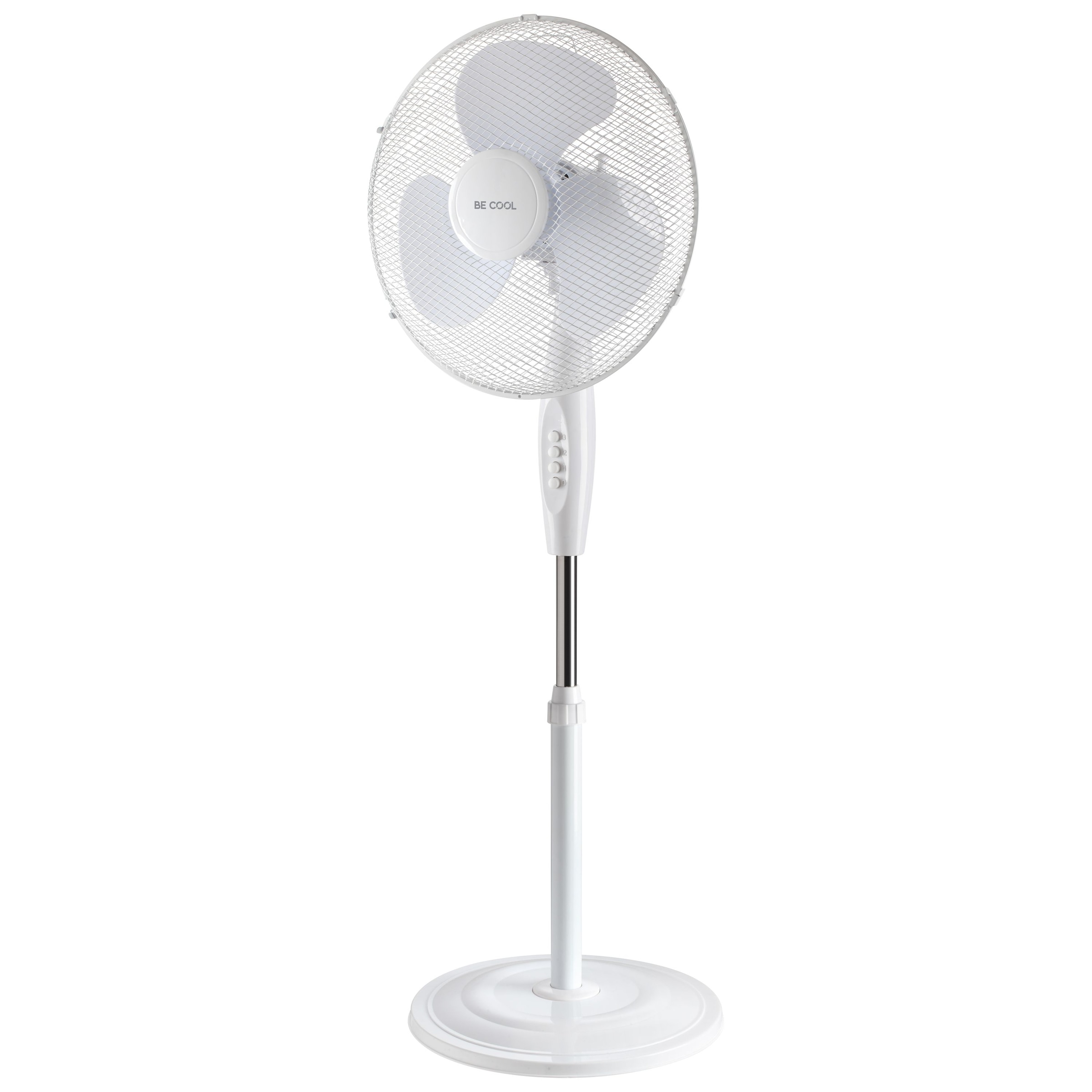 be cool Standventilator »Standventilator 40cm BC16SF« einfache Bedienung, höhenverstellbar