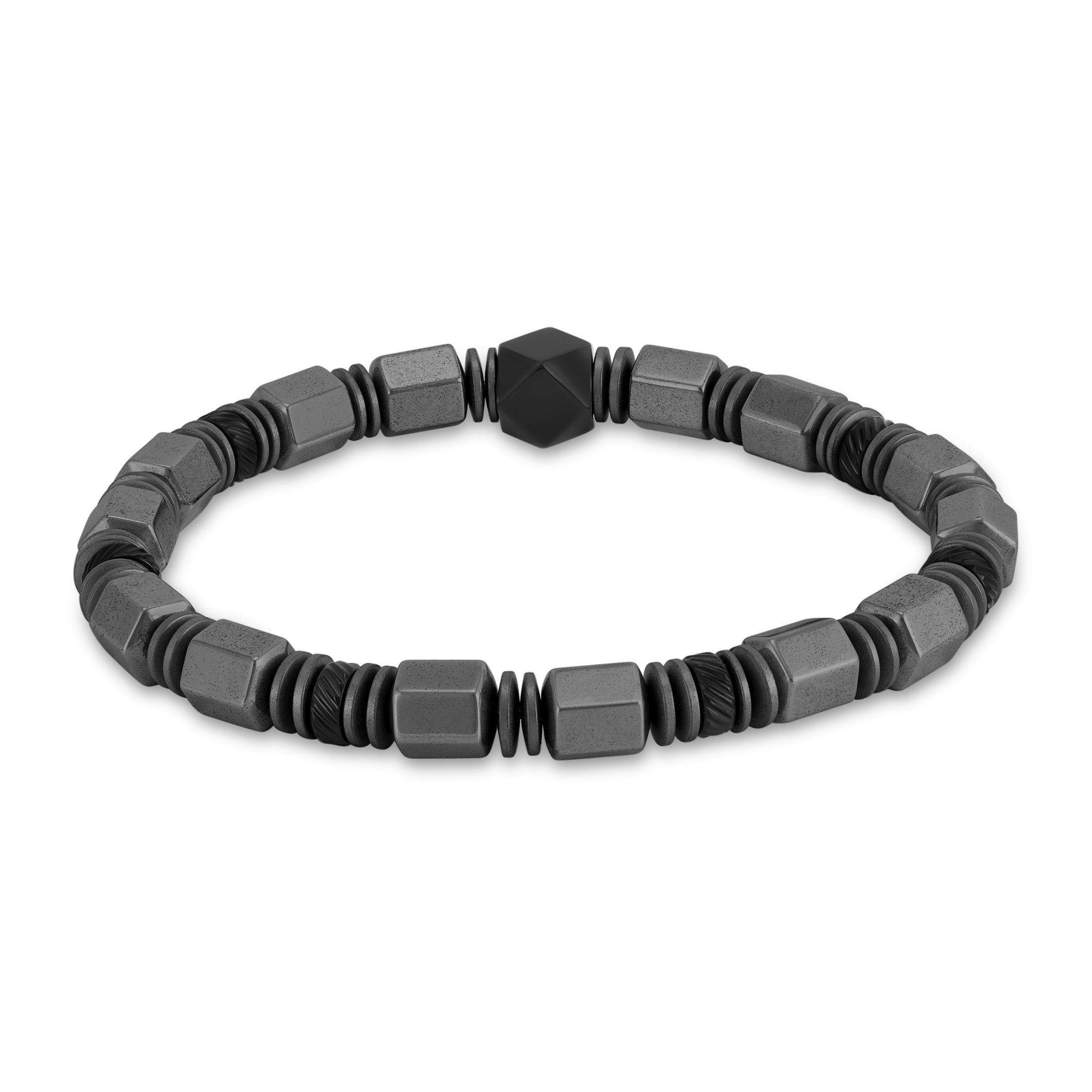 Police Armband »Hexchain« mit Hämatit