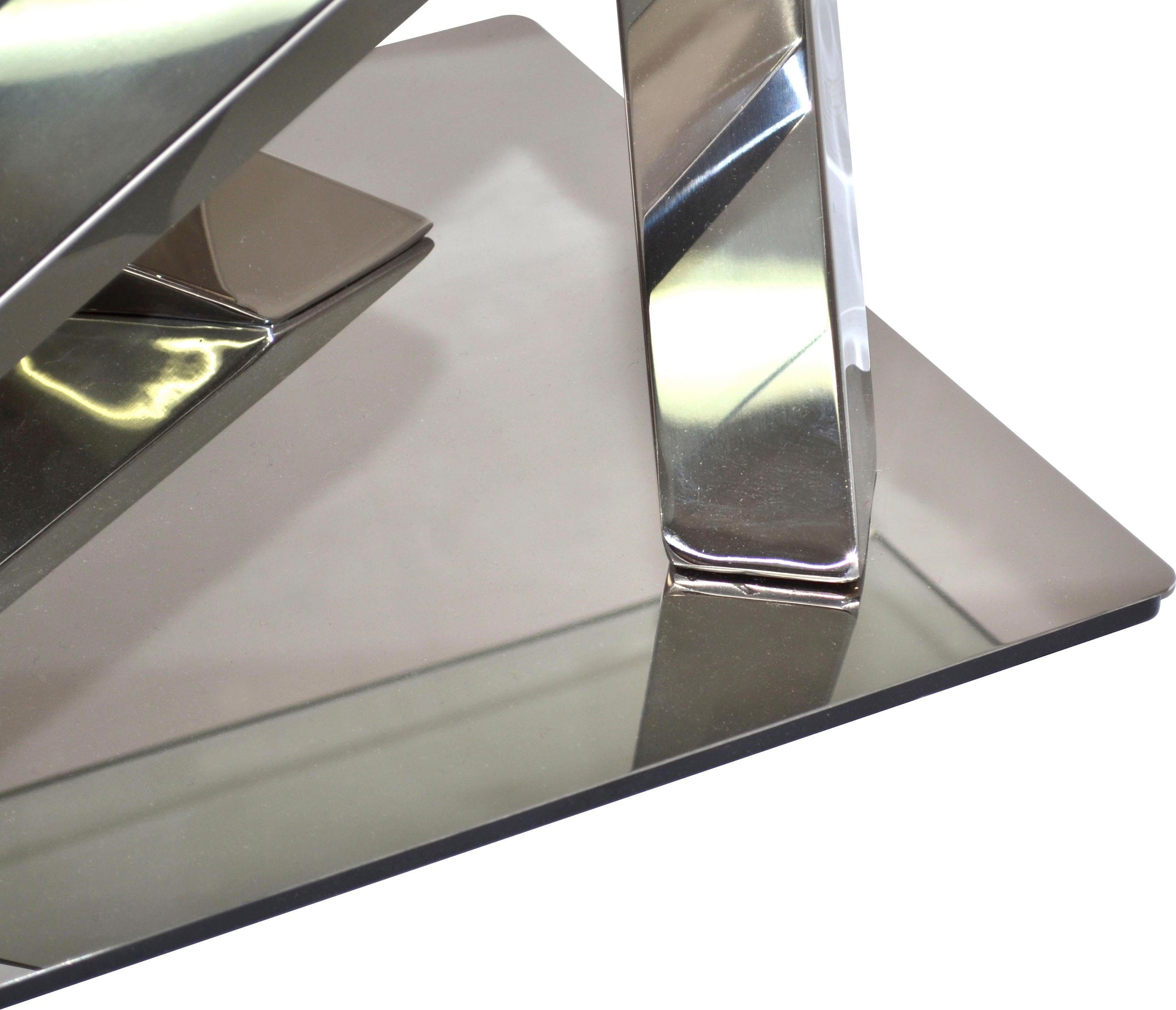 Glasplatte Couchtisch rechteckiger »Micado«, Shop Leonique Online OTTO Chrom aus Untergestell mit modernem und