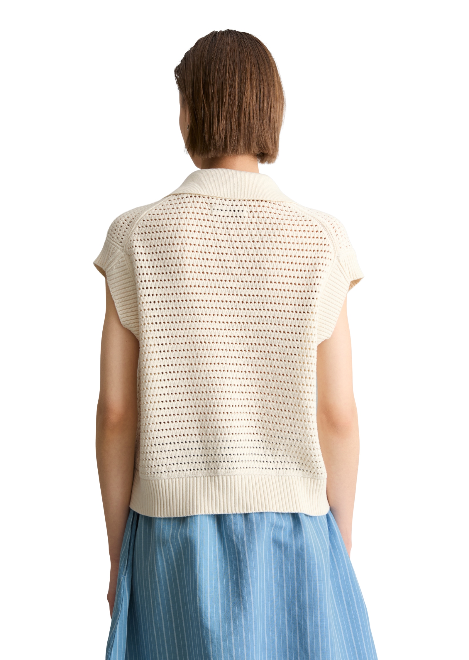 Marc O'Polo DENIM Pullunder regular aus Organic Cotton